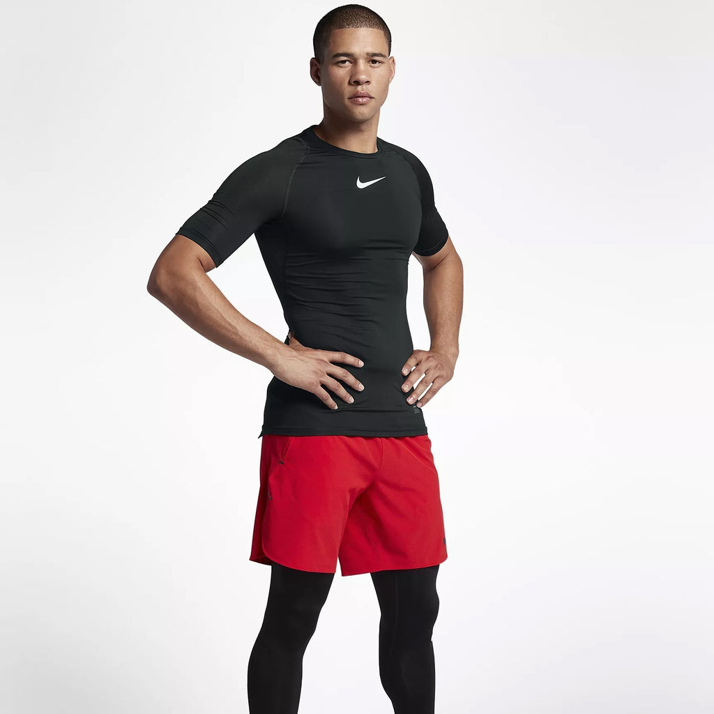 Men’s Nike Pro Short Sleeve Training Top - Black/White