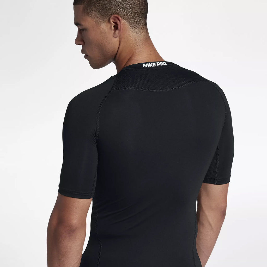Men’s Nike Pro Short Sleeve Training Top - Black/White