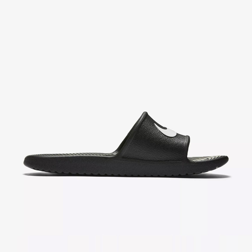 Men's Kawa Shower Slide - Black/White - 832528-001-NIKE by Nike | Available at Niky's Sports