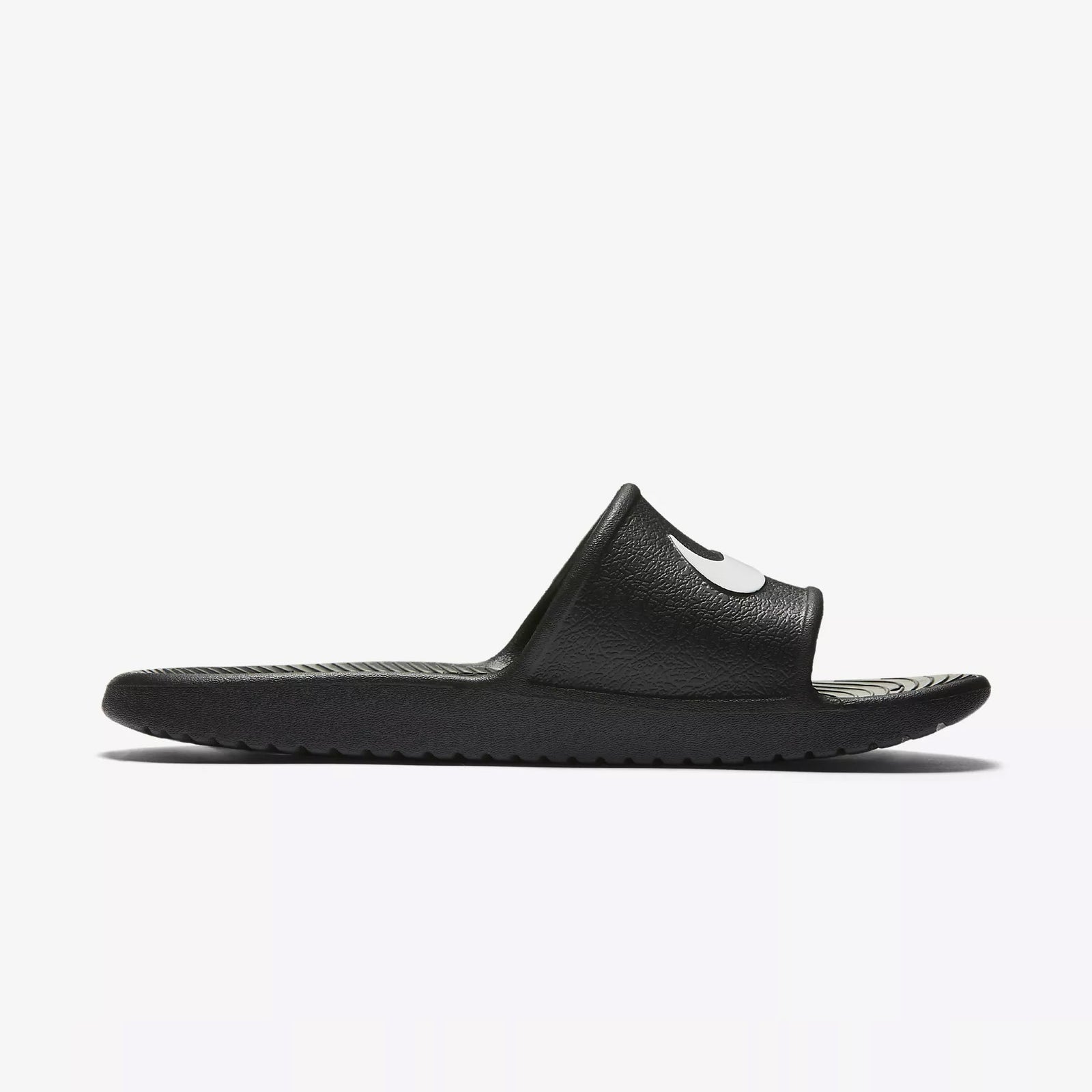 Men's Kawa Shower Slide - Black/White - 832528-001-NIKE by Nike | Available at Niky's Sports