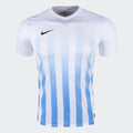 Kid's Striped Division II Jersey - White/Blue