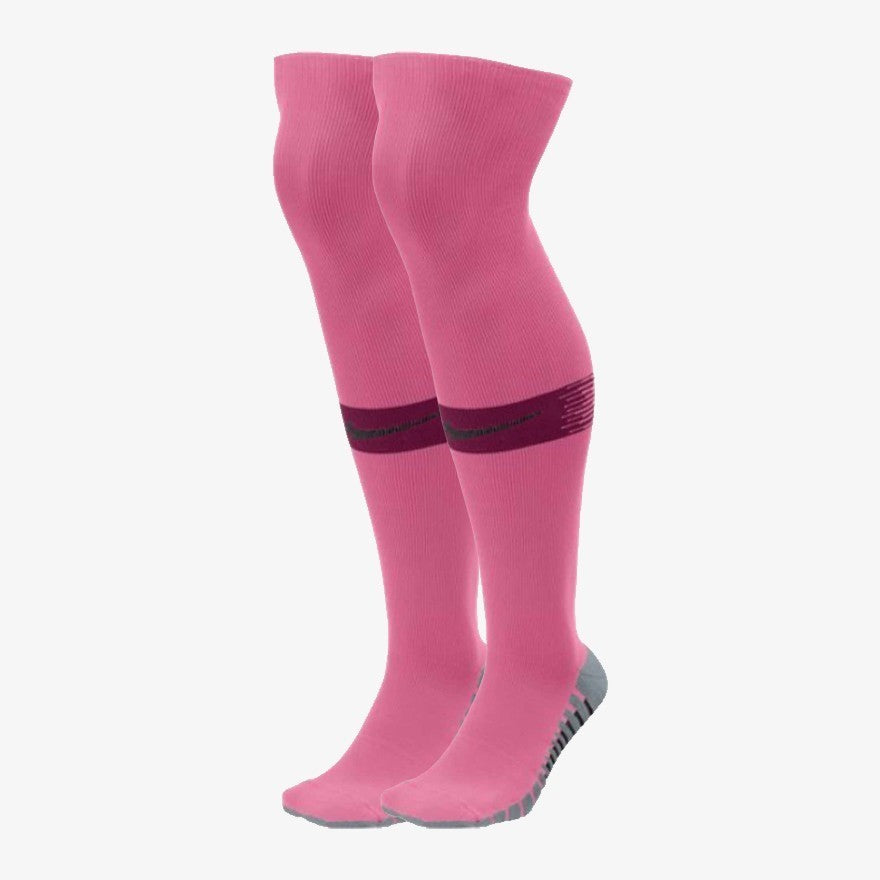 Women&#39;s MatchFit Soccer Socks - Hyper Pink/Villain Red - SX6836-639-NIKE by Nike | Available at Niky&#39;s Sports