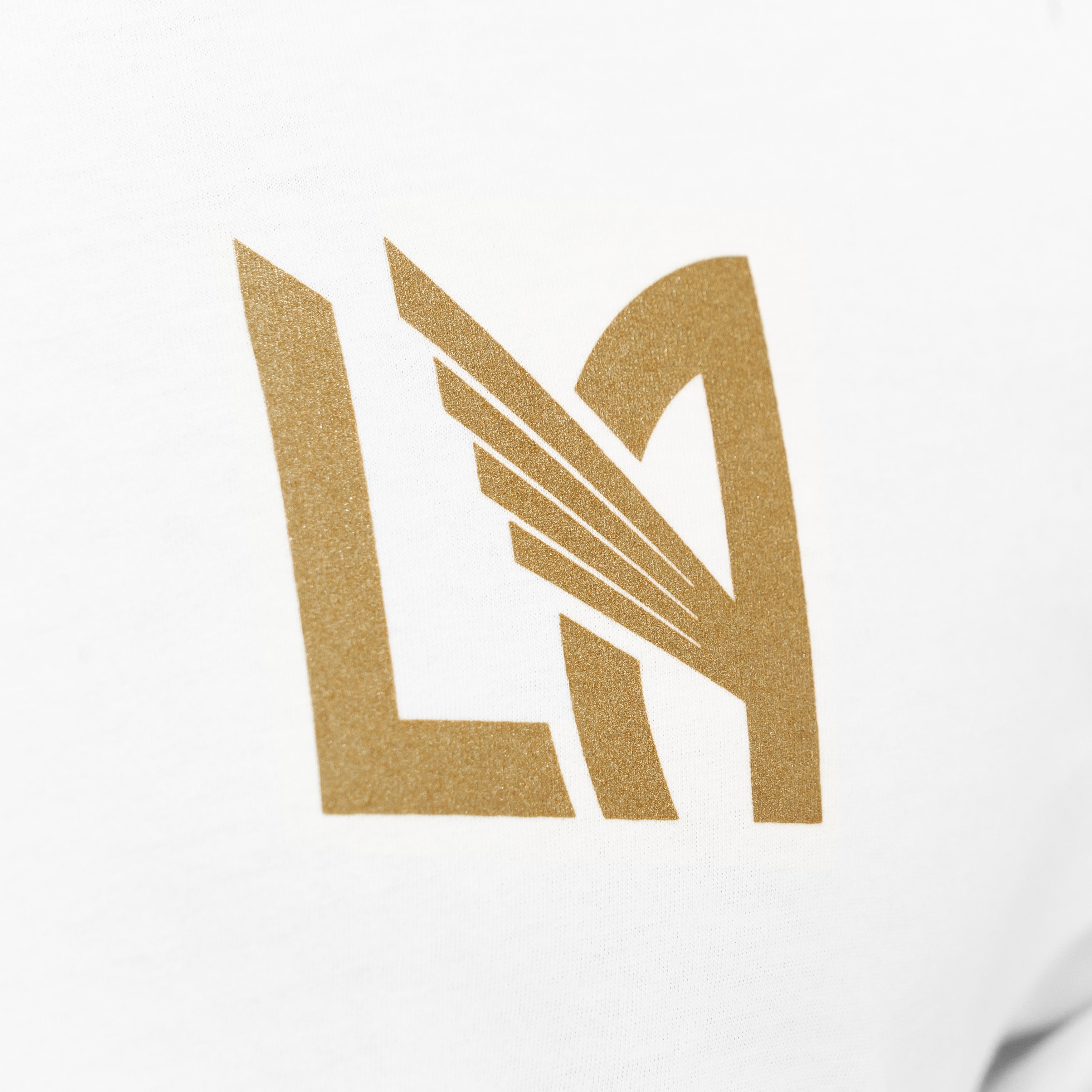 LAFC Heart of Los Angeles Long Sleeve Tee - White/Gray/Gold