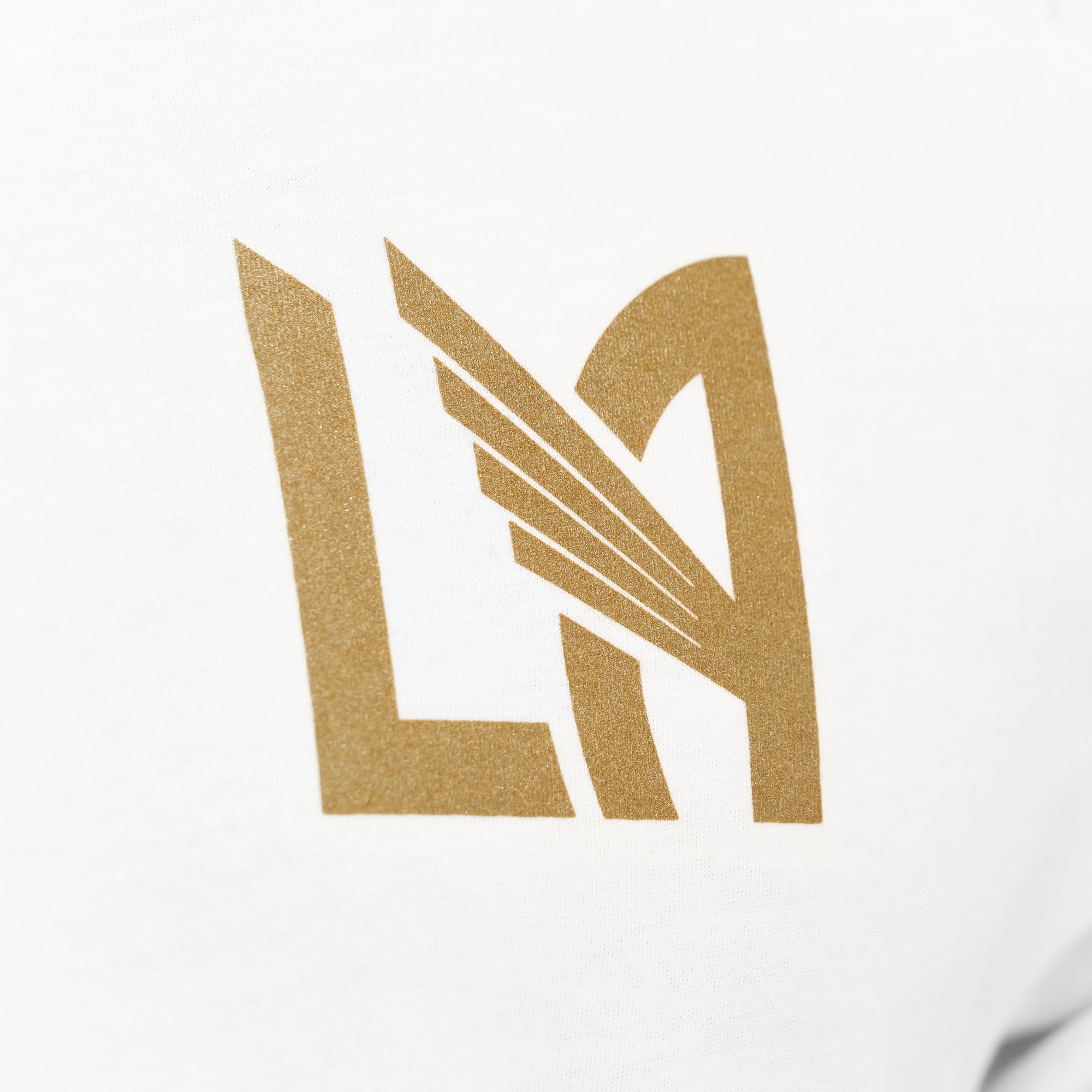 LAFC Heart of Los Angeles Long Sleeve Tee - White/Gray/Gold