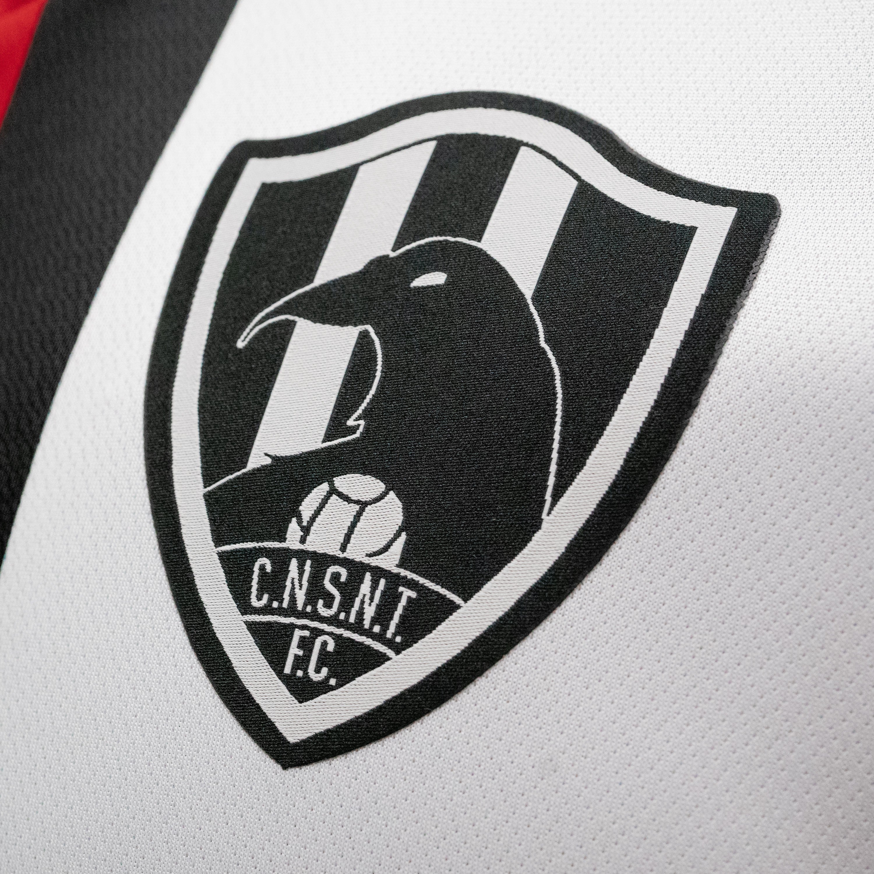 Mens C.N.S.N.T Cuervos 18/19 Home Soccer Jersey - White/Black/Green/Red - 5018252-CHARLY by Charly | Available at Niky's Sports