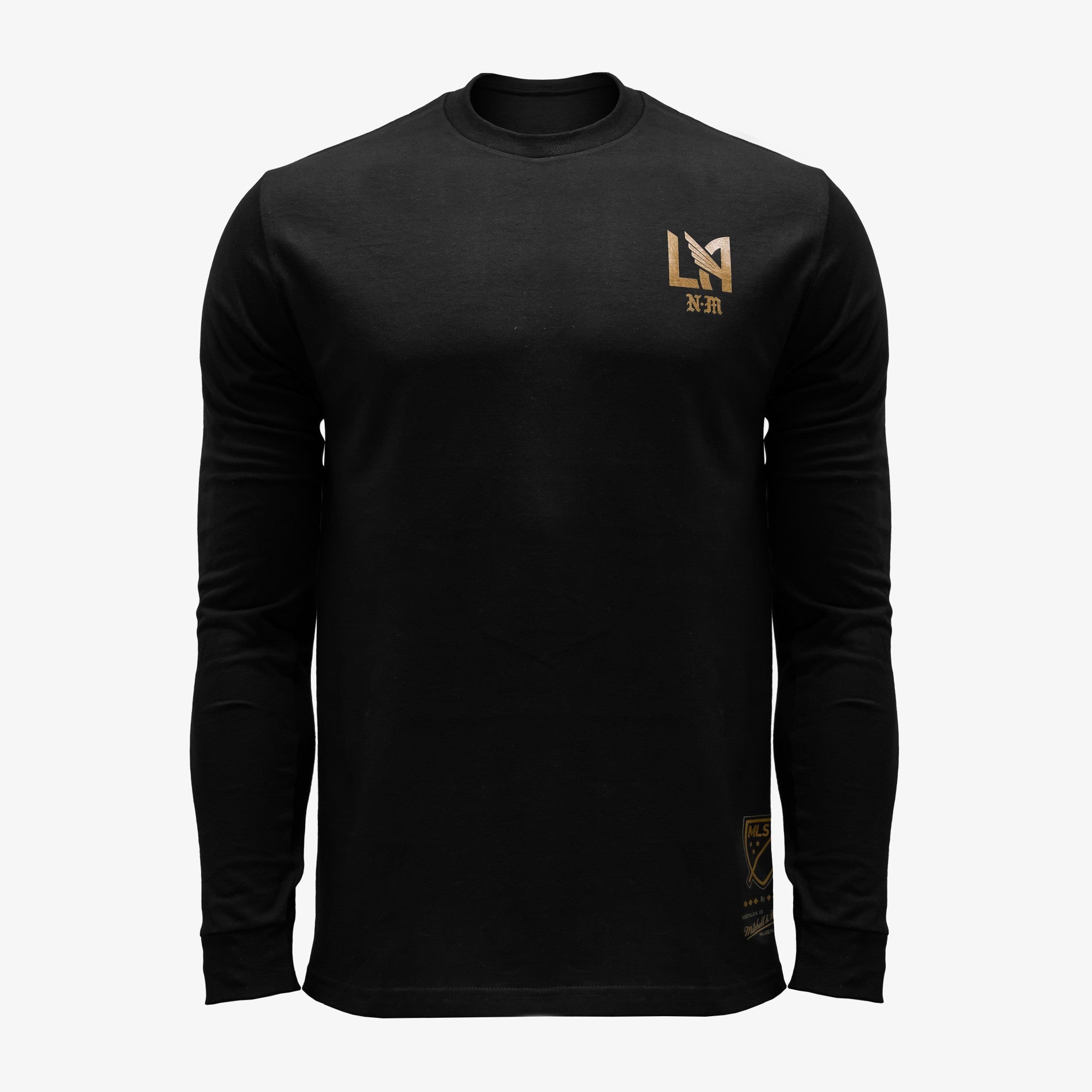 LAFC x Never Made Never Quits LS T-Shirt - Black/Gold