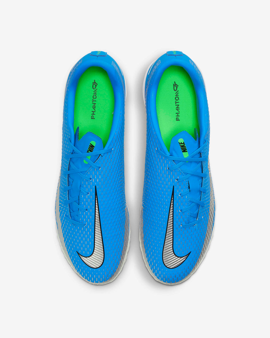 Men's Phantom GT Academy Turf Soccer Shoes Blue - CK8470-400-NIKE by Nike | Available at Niky's Sports