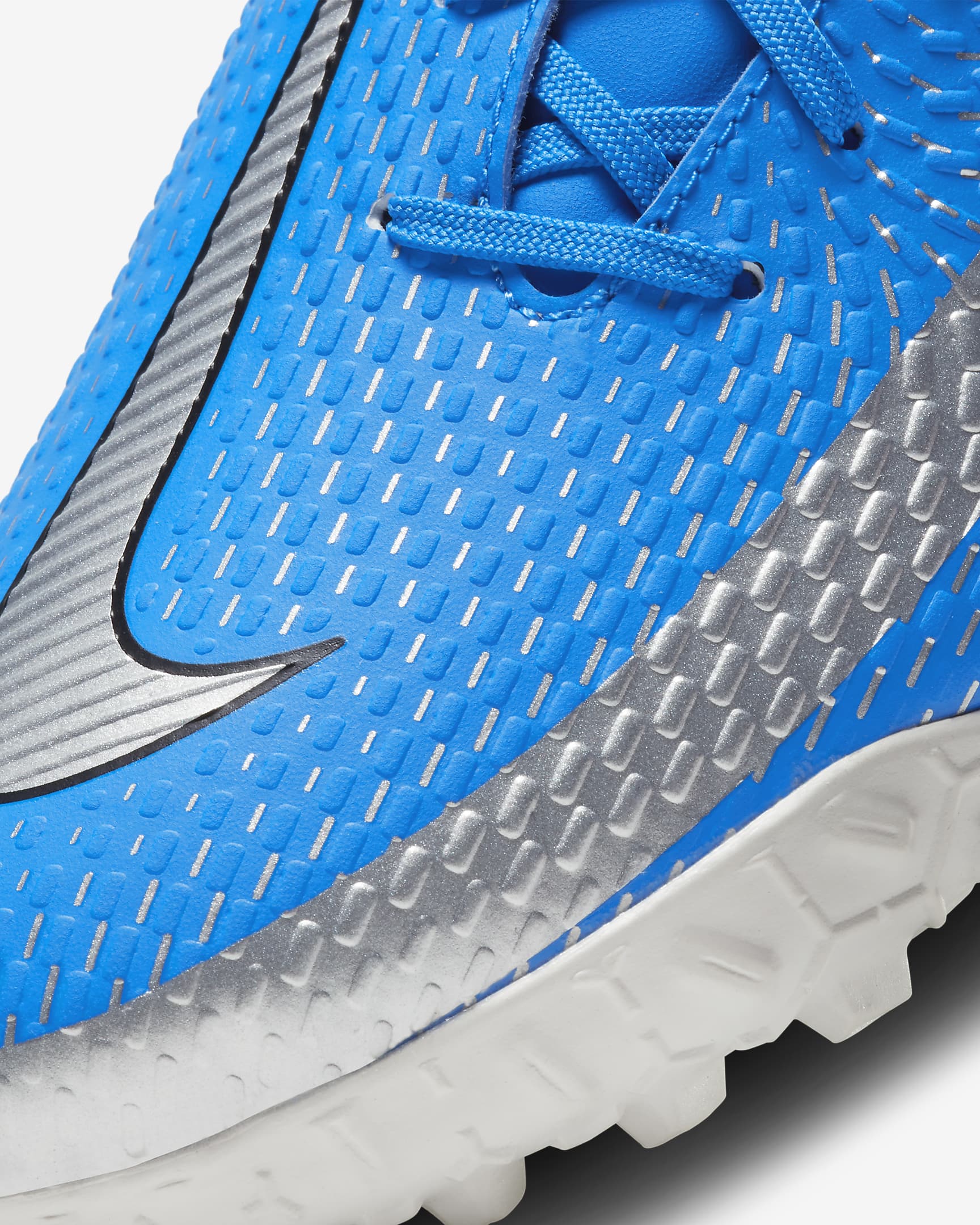 Men's Phantom GT Academy Turf Soccer Shoes Blue - CK8470-400-NIKE by Nike | Available at Niky's Sports
