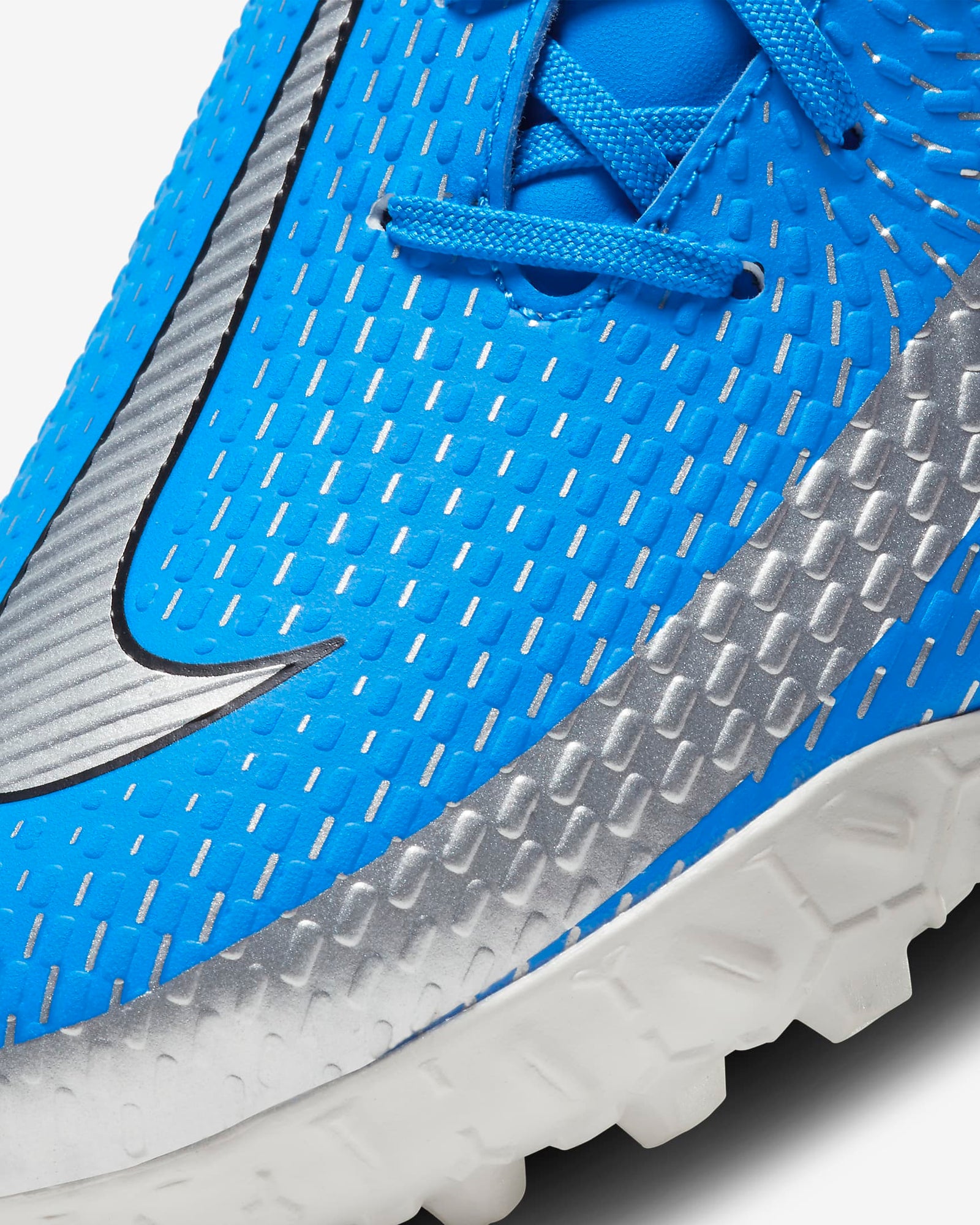 Nike Men's Phantom GT Academy Turf Soccer Shoes Blue Nike Men's Phantom GT Academy Turf Soccer Shoes Blue