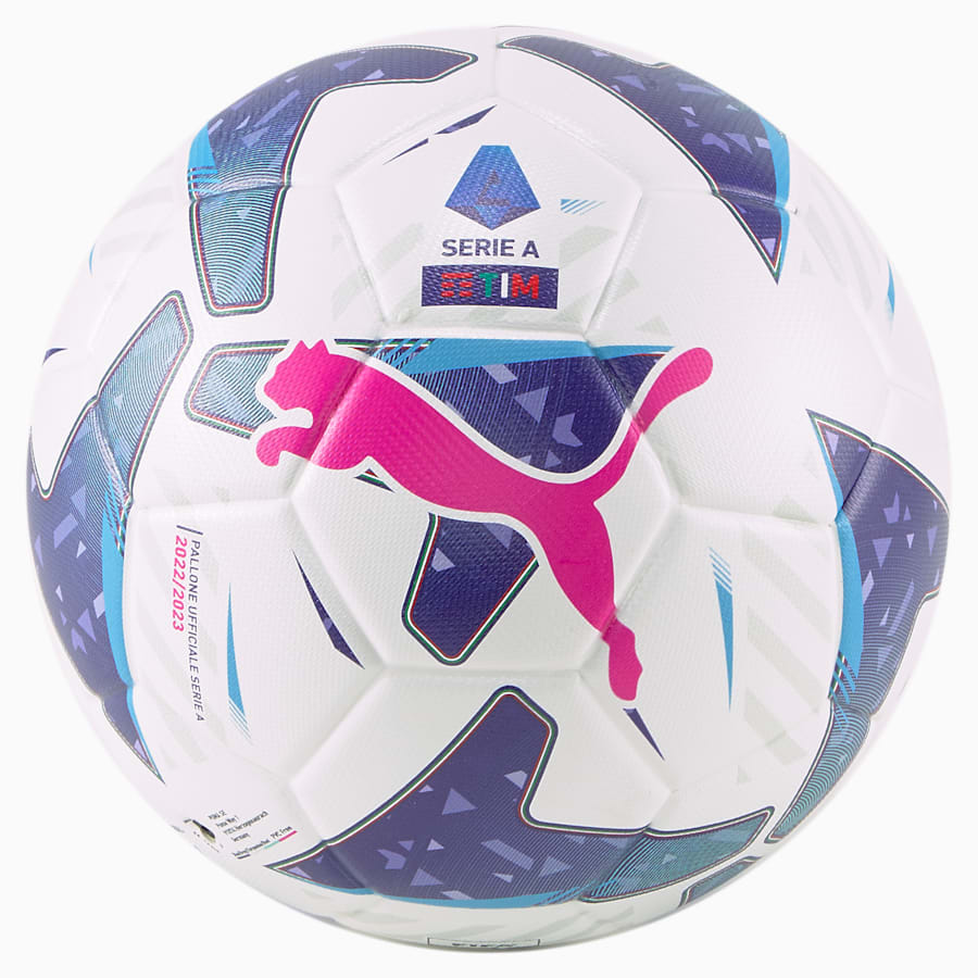 Puma Orbita Serie A Replica Soccer Ball - 084001-01-PUMA by Puma | Available at Niky&#39;s Sports