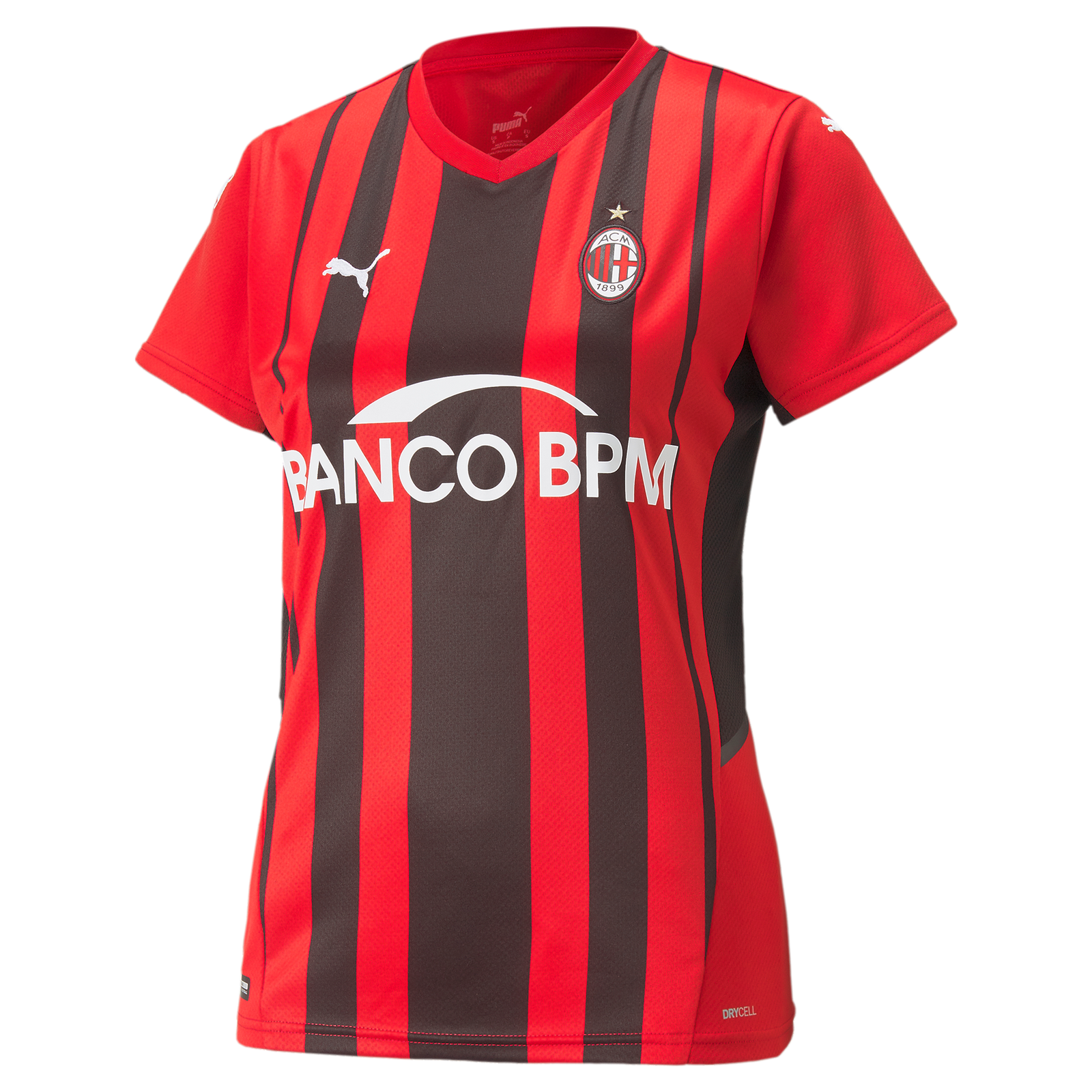 AC Milan Women's Home Jersey - 759124-01-PUMA by Puma | Available at Niky's Sports