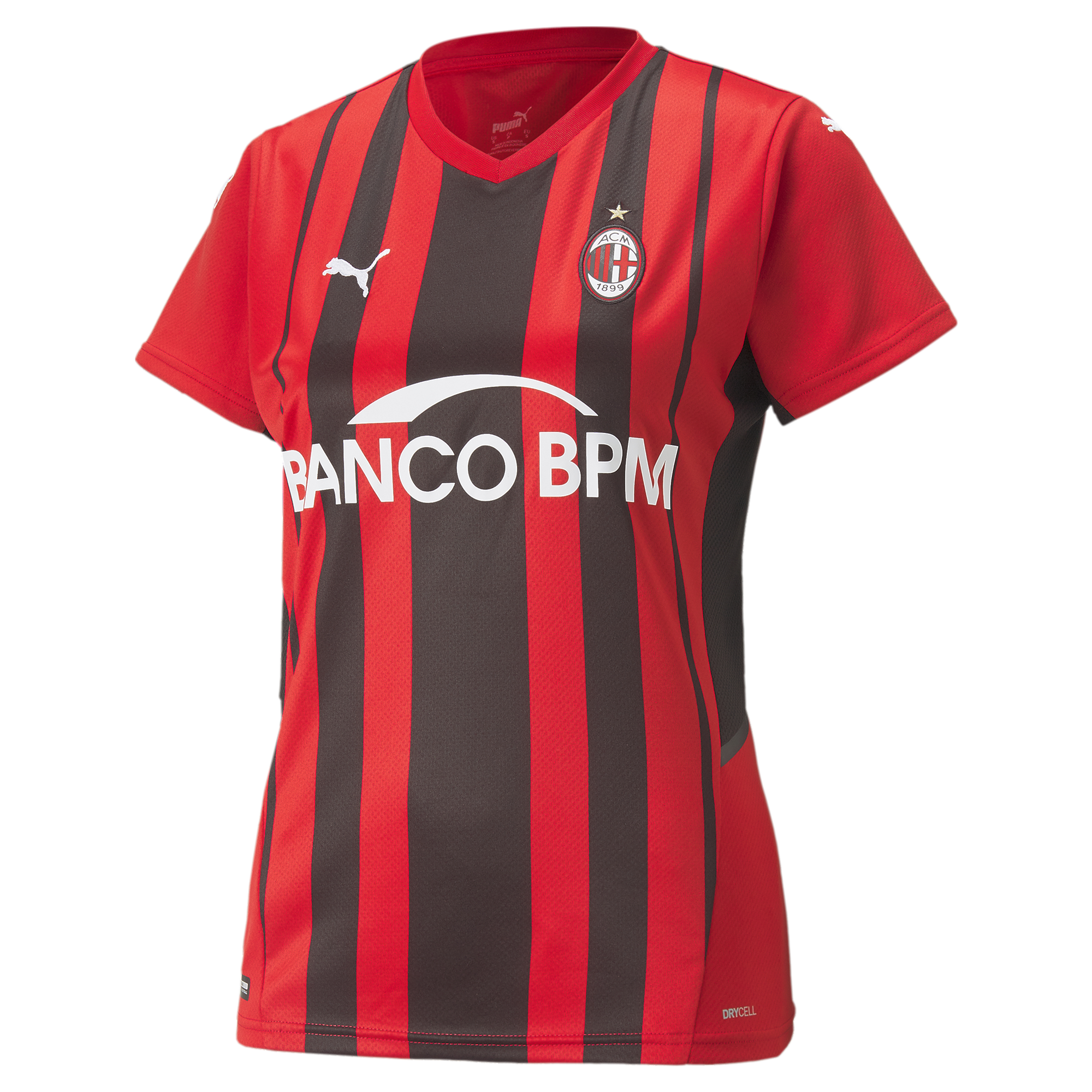 AC Milan Women's Home Jersey - 759124-01-PUMA by Puma | Available at Niky's Sports