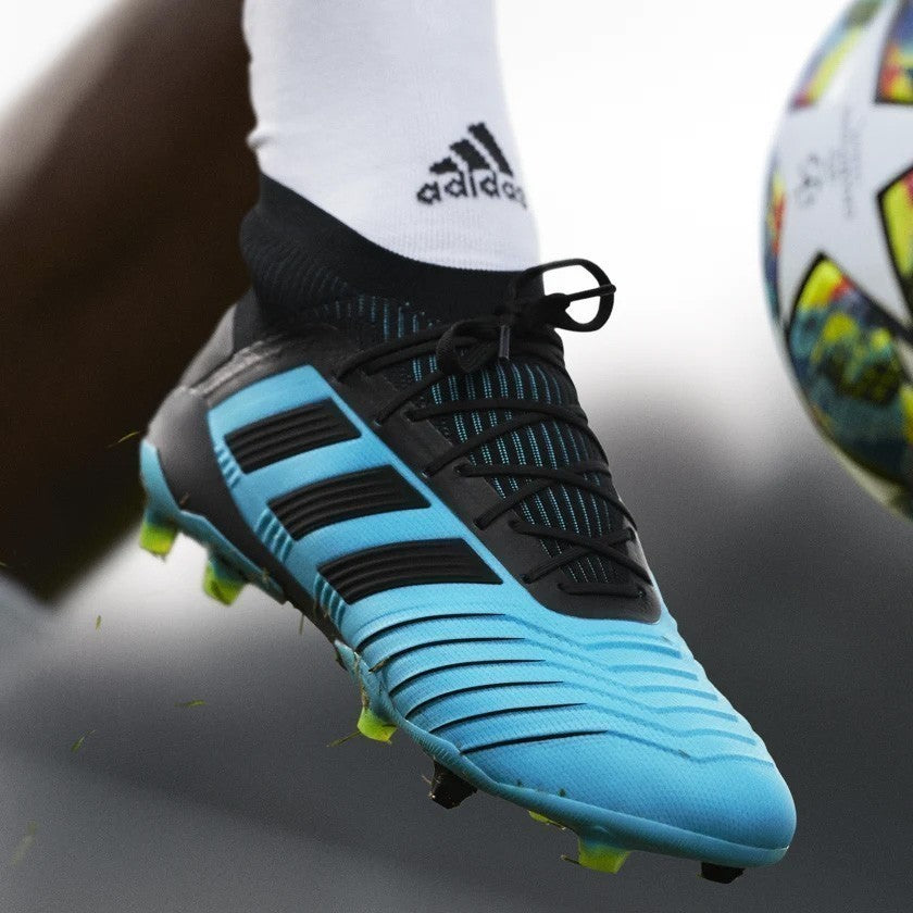 Men's Predator 19.1 FG Soccer Cleats Bright Cyan - F35606-ADIDAS by Adidas | Available at Niky's Sports
