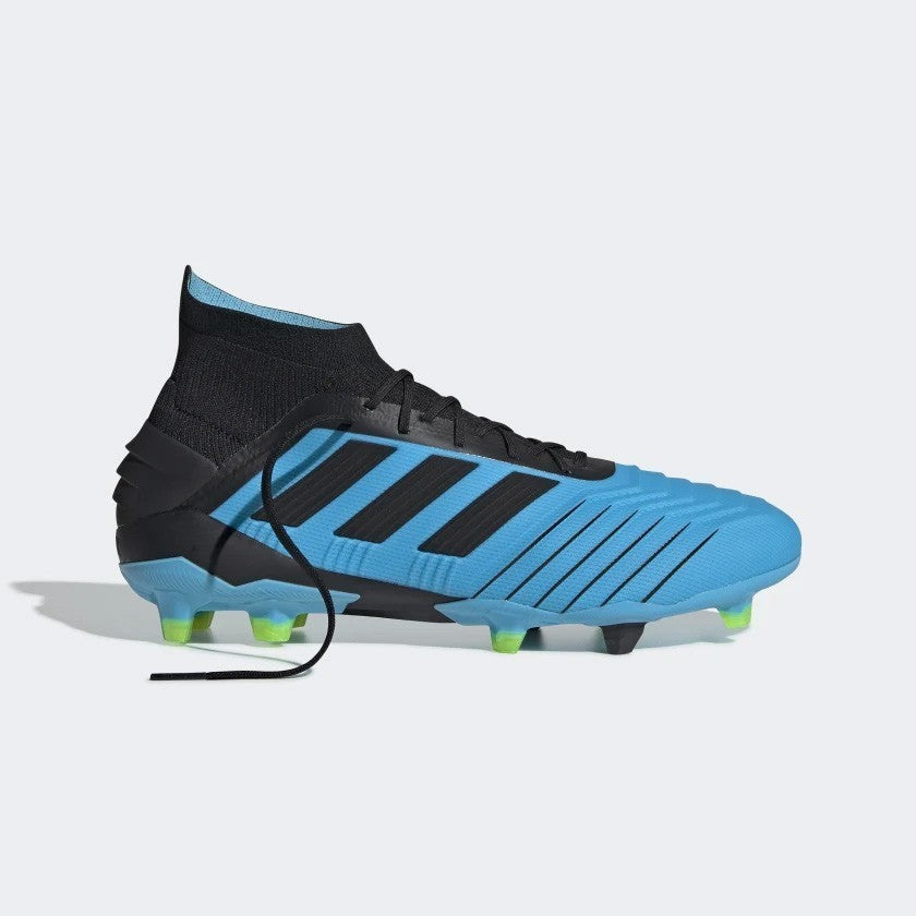Men's Predator 19.1 FG Soccer Cleats Bright Cyan - F35606-ADIDAS by Adidas | Available at Niky's Sports