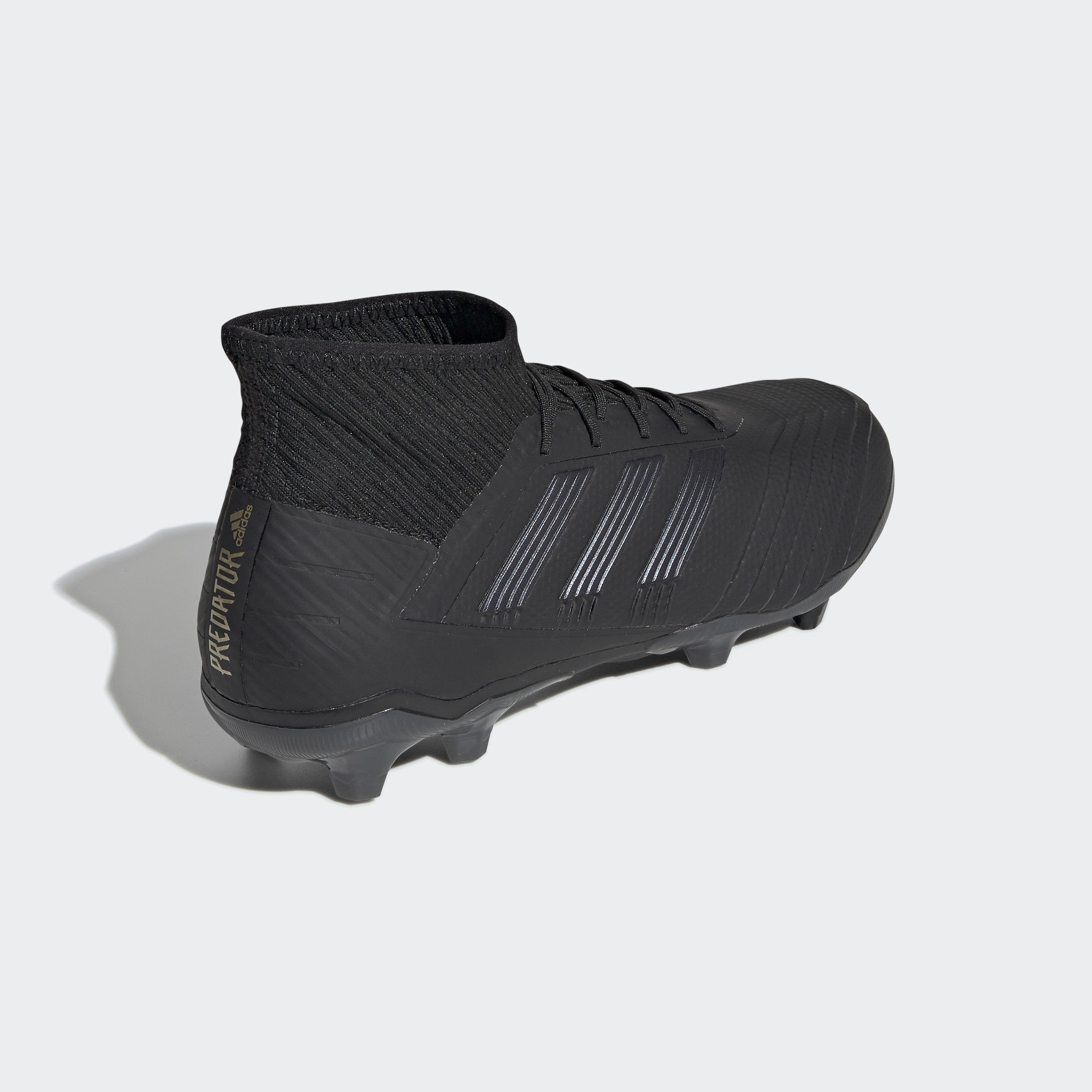 Men's Predator 19.2 FG Cleats -  Core Black/Utility Black - F35603-ADIDAS by Adidas | Available at Niky's Sports