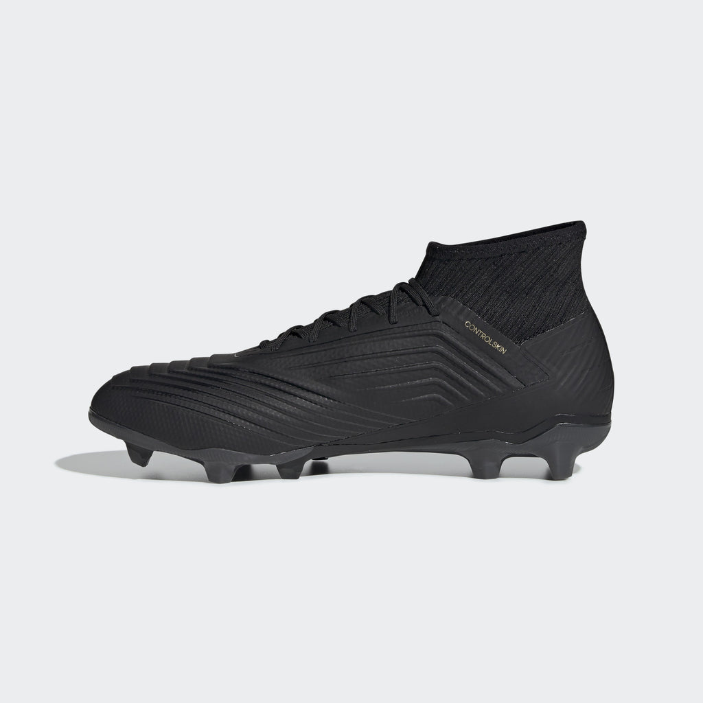 Men's Predator 19.2 FG Cleats -  Core Black/Utility Black - F35603-ADIDAS by Adidas | Available at Niky's Sports