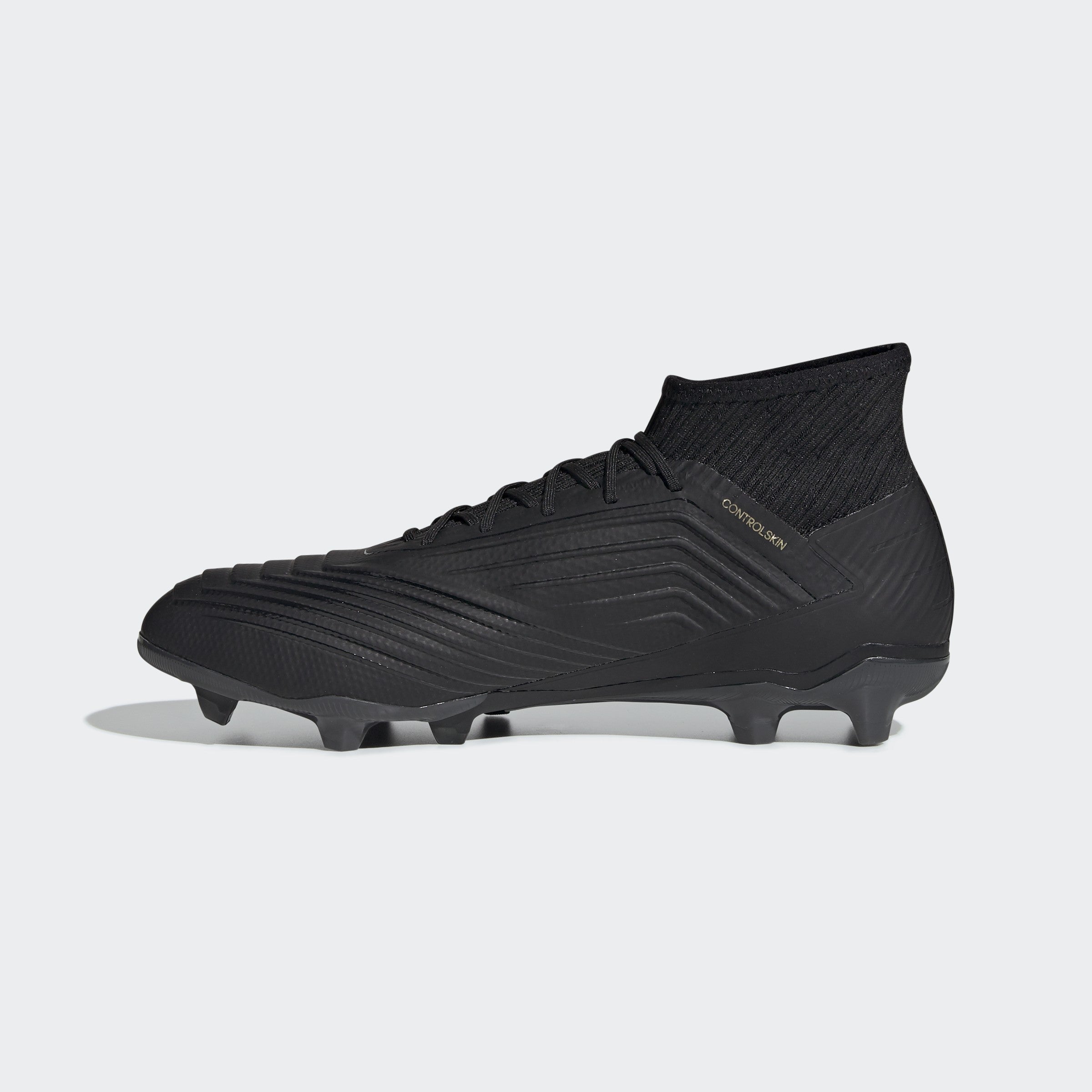 Men's Predator 19.2 FG Cleats -  Core Black/Utility Black - F35603-ADIDAS by Adidas | Available at Niky's Sports