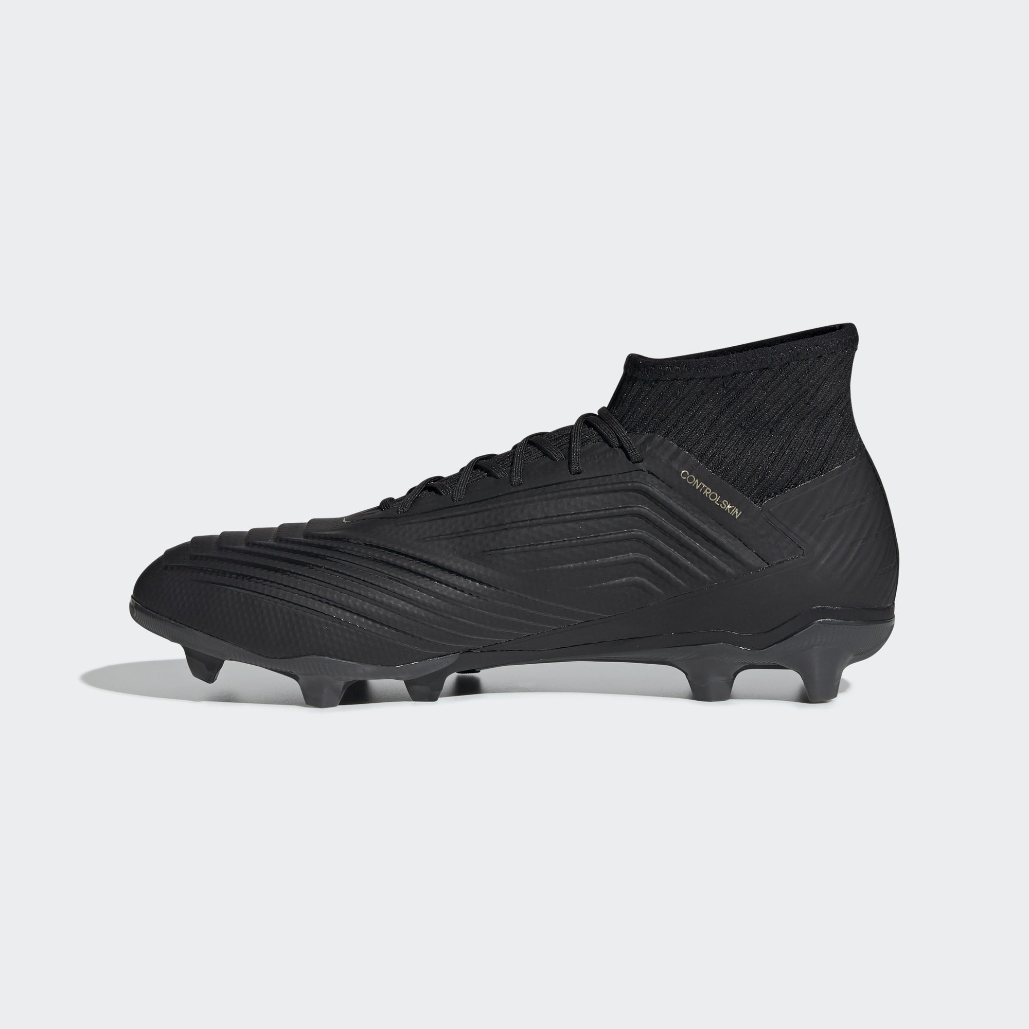 Men's Predator 19.2 FG Cleats -  Core Black/Utility Black - F35603-ADIDAS by Adidas | Available at Niky's Sports