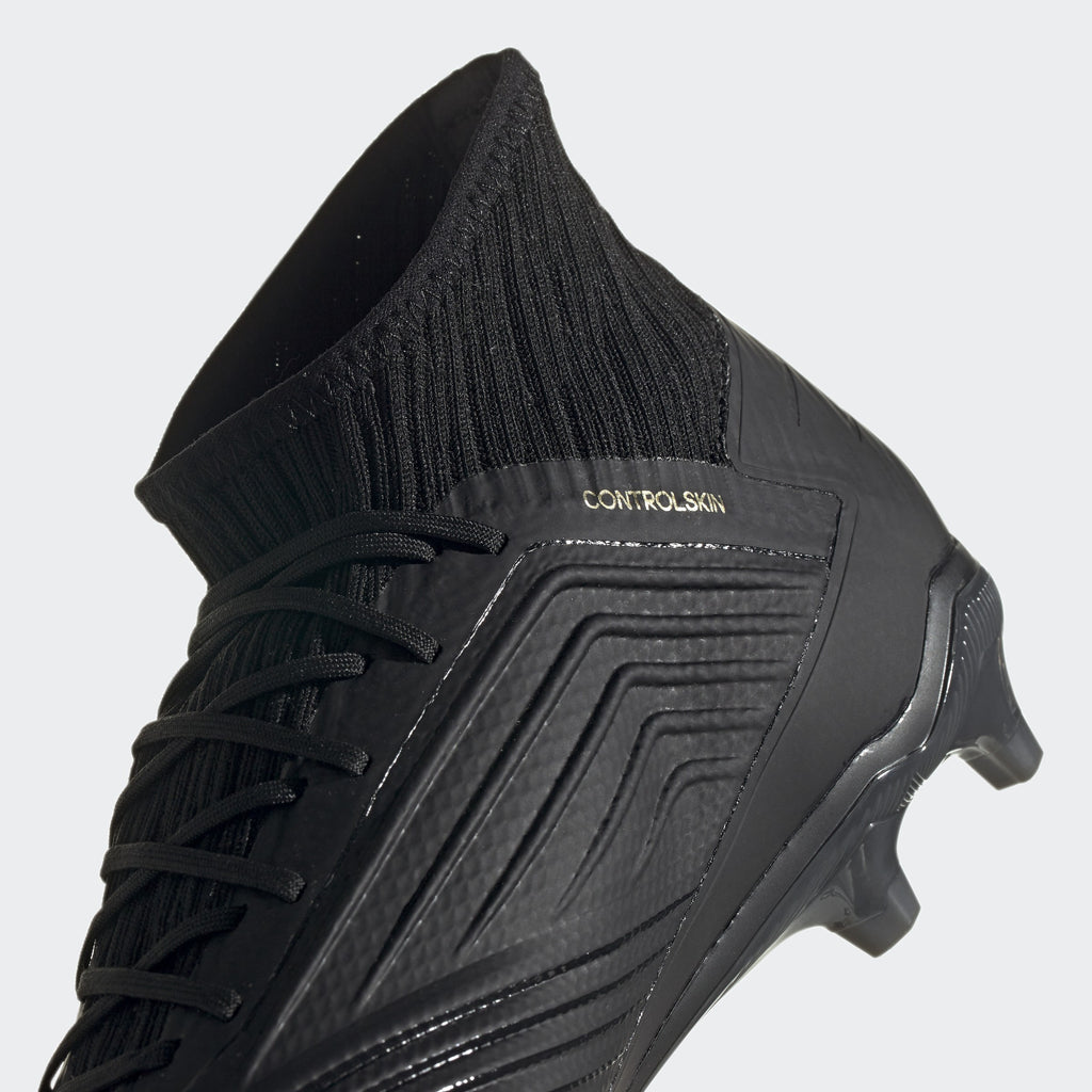 Men's Predator 19.2 FG Cleats -  Core Black/Utility Black - F35603-ADIDAS by Adidas | Available at Niky's Sports