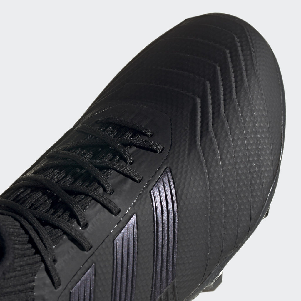 Men's Predator 19.2 FG Cleats -  Core Black/Utility Black - F35603-ADIDAS by Adidas | Available at Niky's Sports