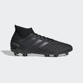 Predator 19.1 FG Kid's Cleats - Core Black/Utility Black - G25791-ADIDAS by Adidas | Available at Niky's Sports