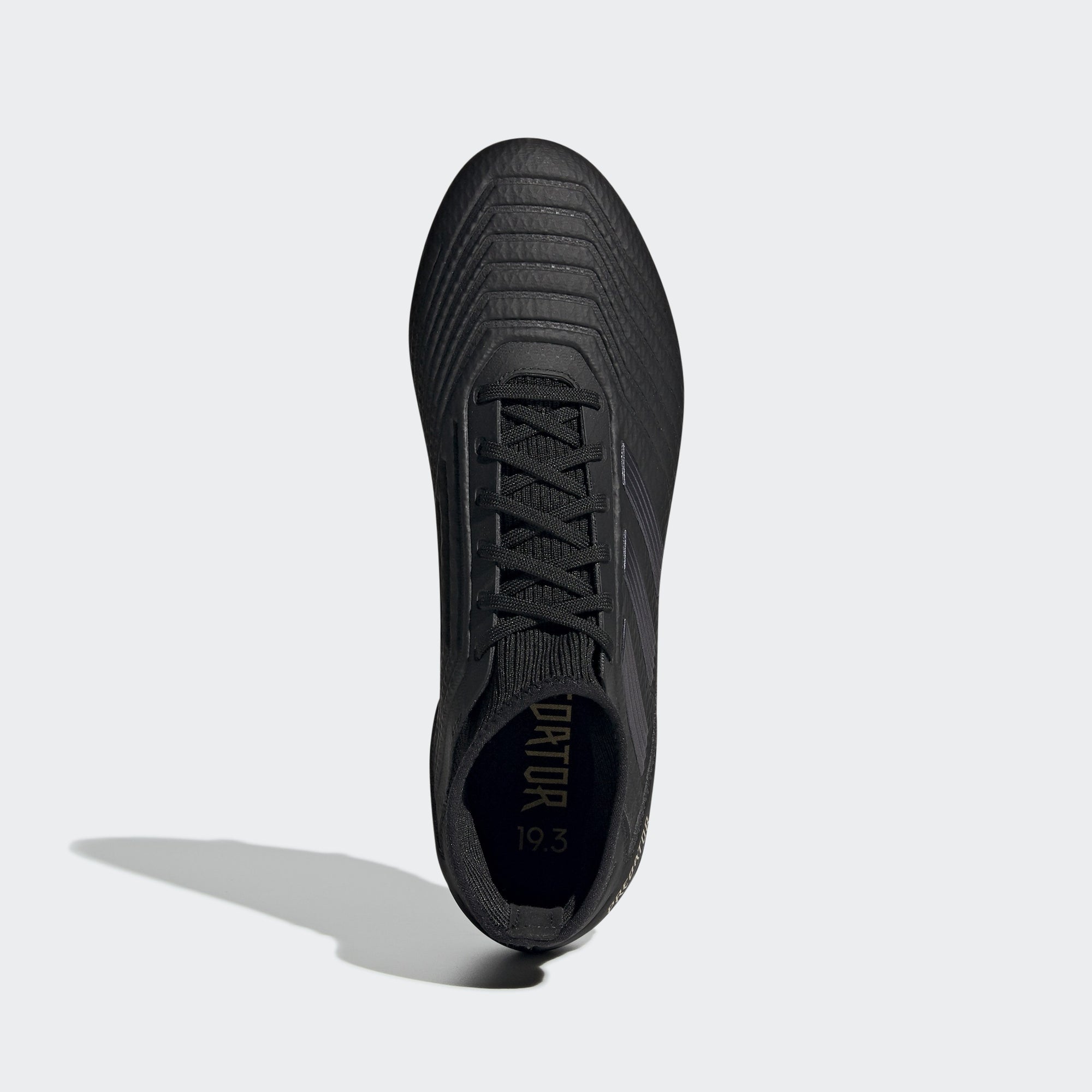 Predator 19.1 FG Kid's Cleats - Core Black/Utility Black - G25791-ADIDAS by Adidas | Available at Niky's Sports