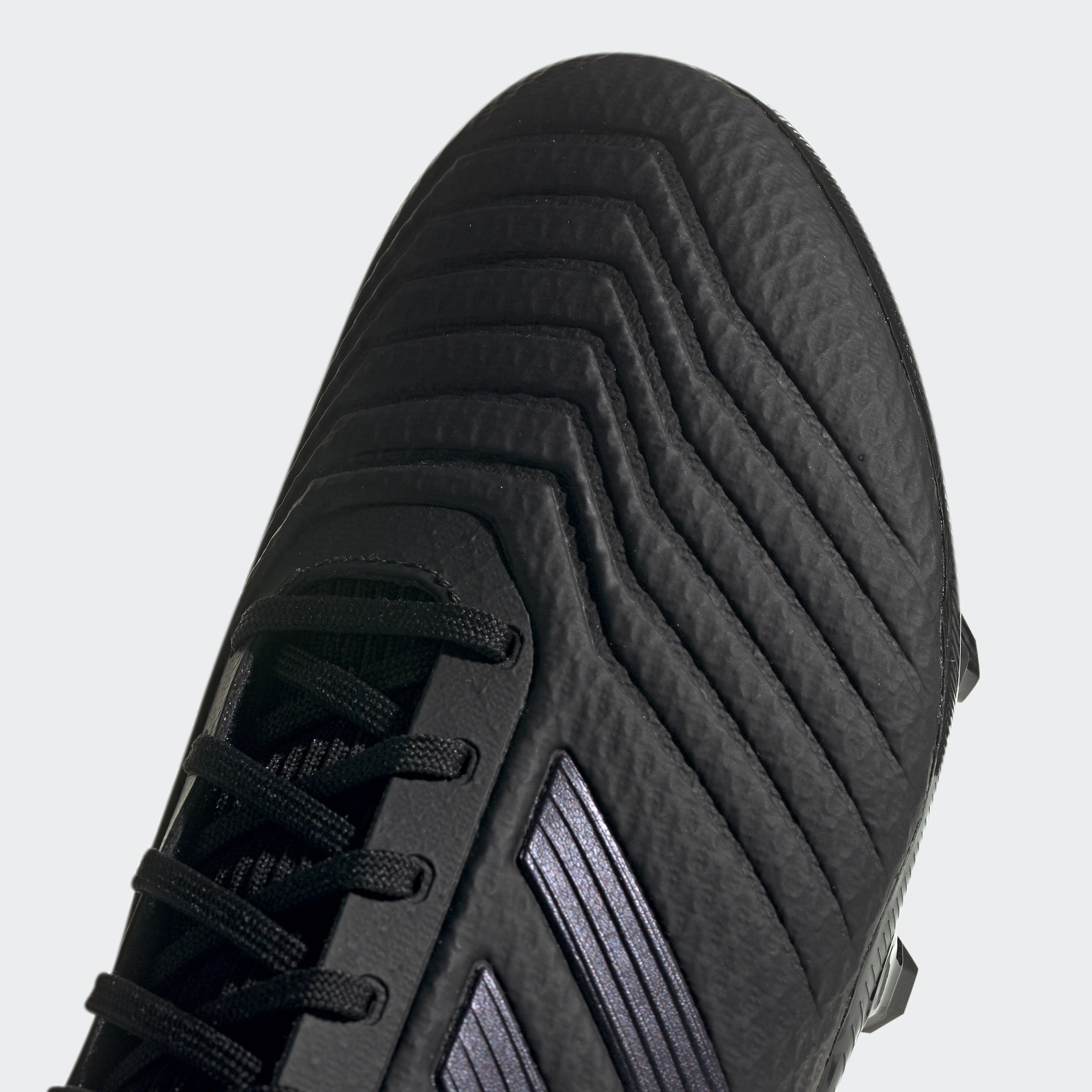 Predator 19.1 FG Kid's Cleats - Core Black/Utility Black