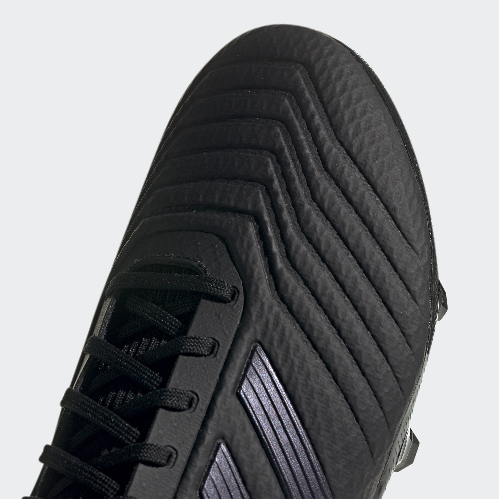 Predator 19.1 FG Kid's Cleats - Core Black/Utility Black