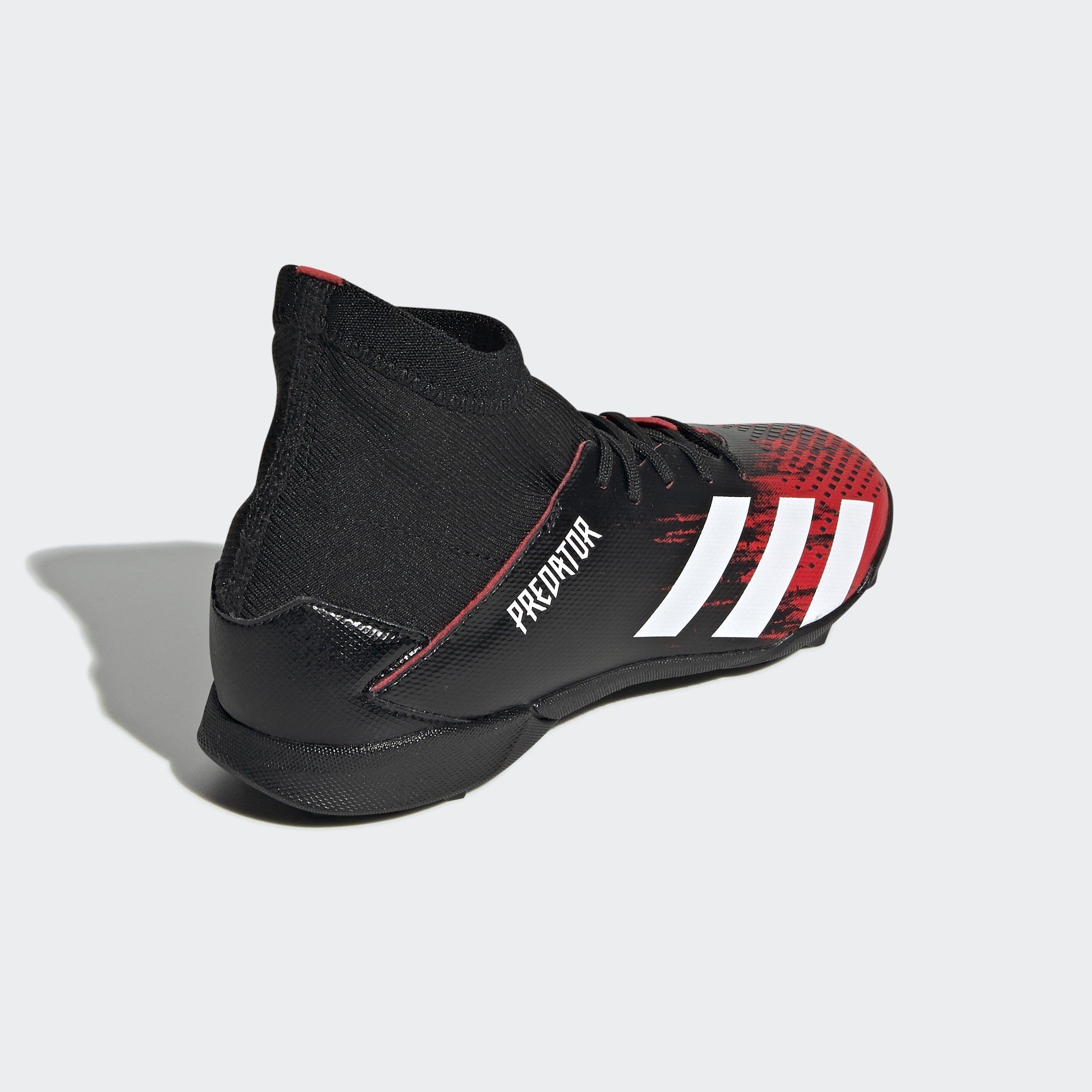 Predator 20.3 Turf Kid's Soccer Shoes Black/Red - EF1950-ADIDAS by Adidas | Available at Niky's Sports