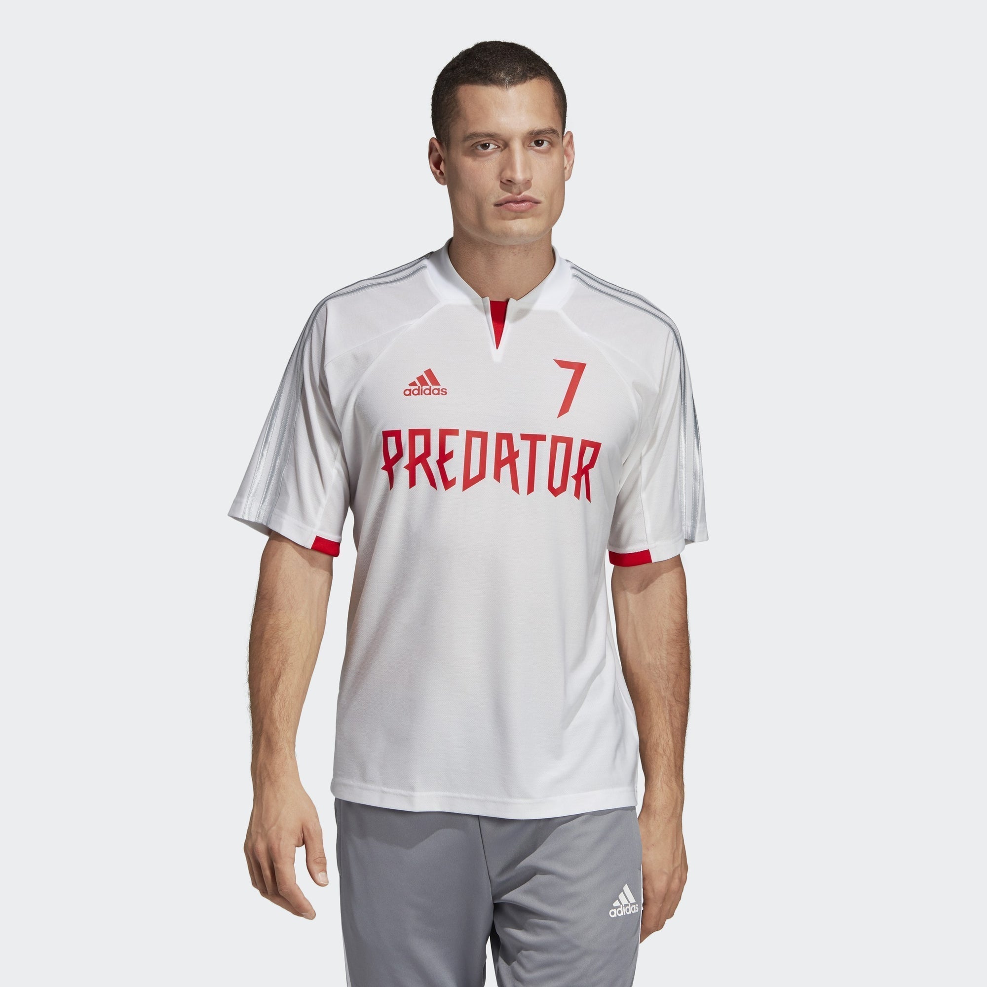 Predator David Beckham Men's Jersey - White/Clear Grey