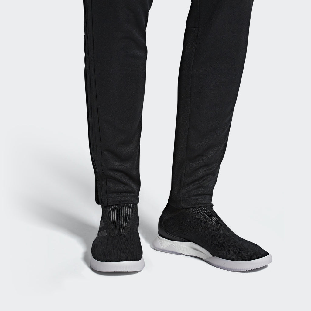Men's Predator 18 + TR Shoes - Black/White - AQ0602-ADIDAS by Adidas | Available at Niky's Sports