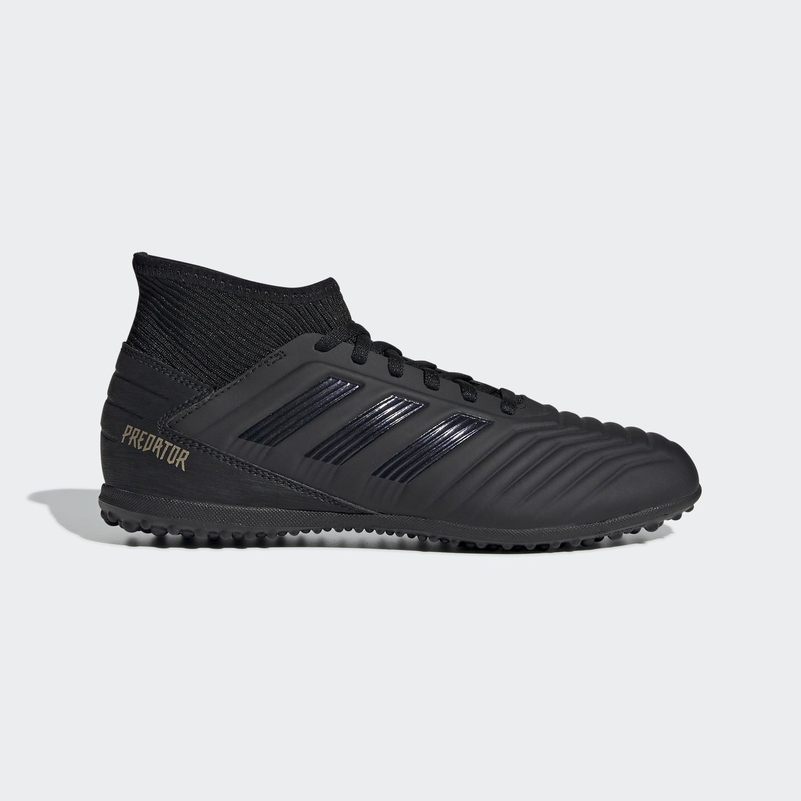 Predator Tango 19.3 TF Kid's Shoes - Core Black/Gold Metallic