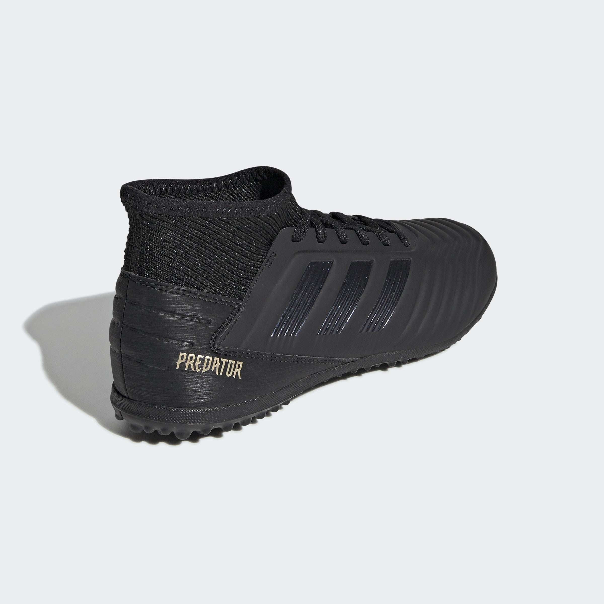 Predator Tango 19.3 TF Kid's Shoes - Core Black/Gold Metallic