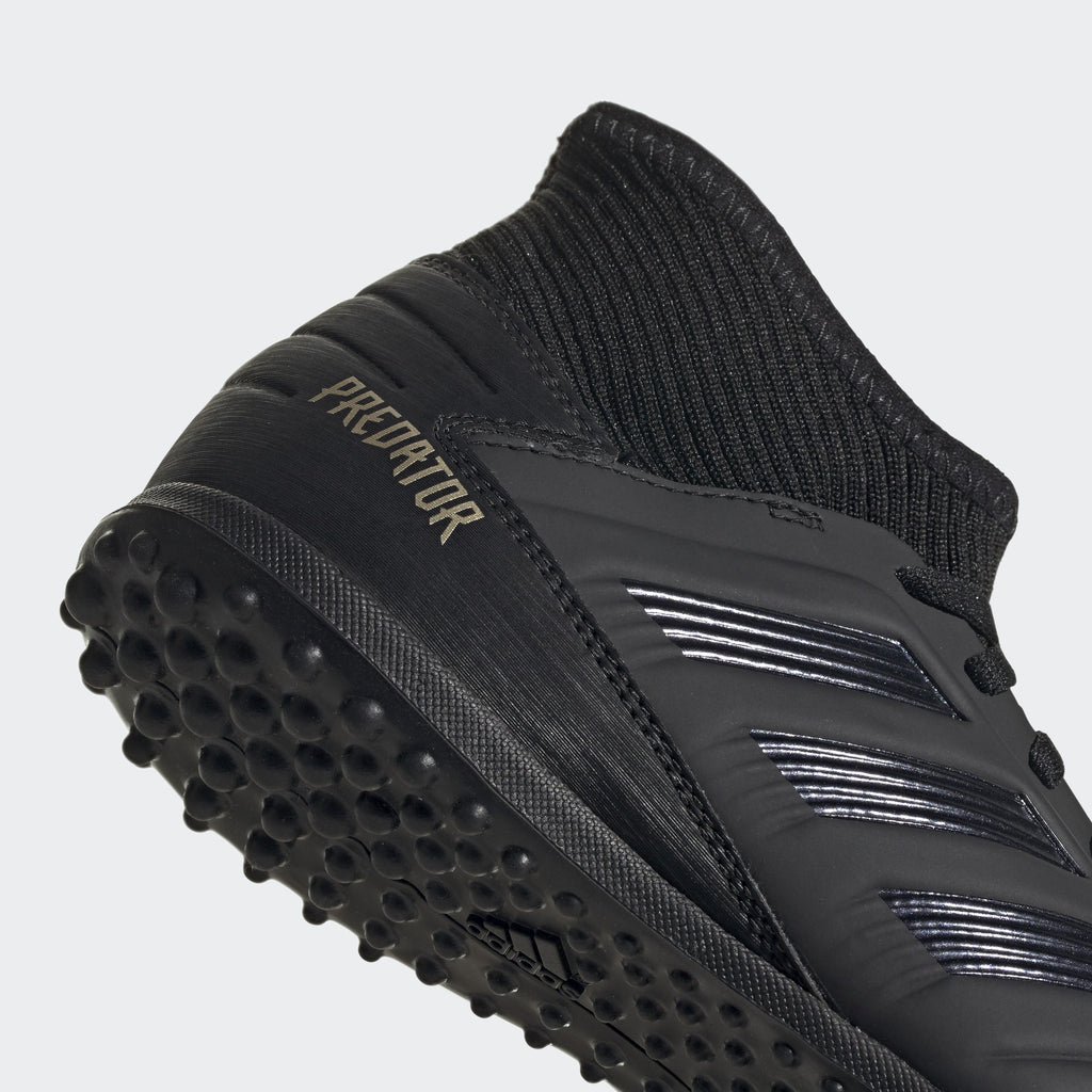 Predator Tango 19.3 TF Kid's Shoes - Core Black/Gold Metallic