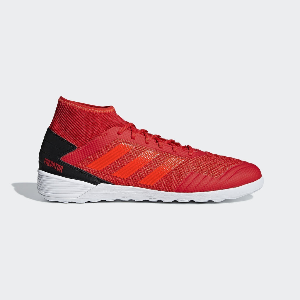 Predator Tango 19.3 IN Men's Soccer Shoes - Active Red/Solar Red/Core Black - D97965-ADIDAS by Adidas | Available at Niky's Sports