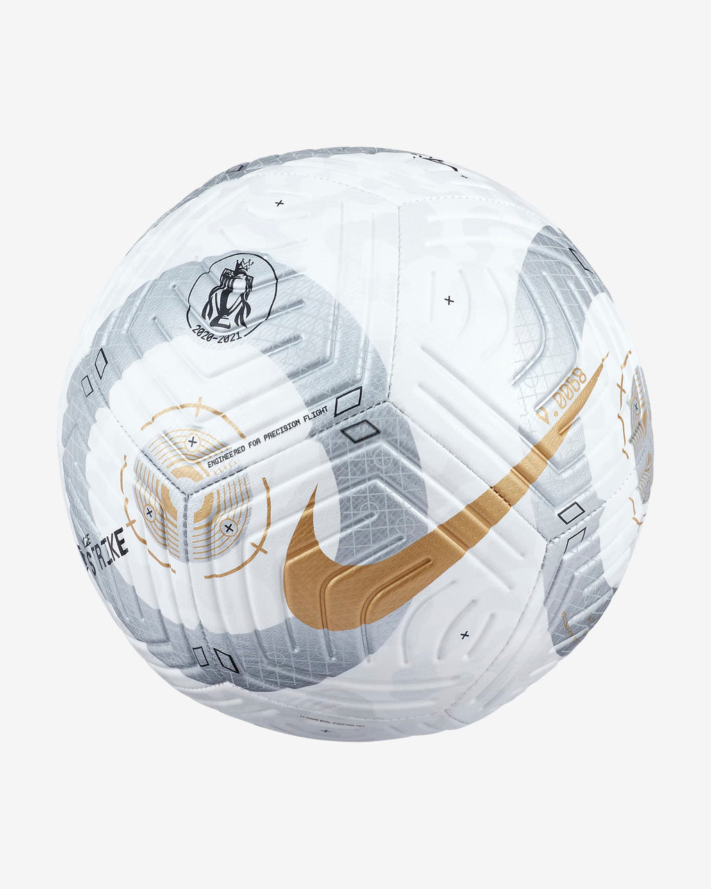 Premier League Strike Soccer Ball 2022 - CQ7150-104-NIKE by Nike | Available at Niky's Sports