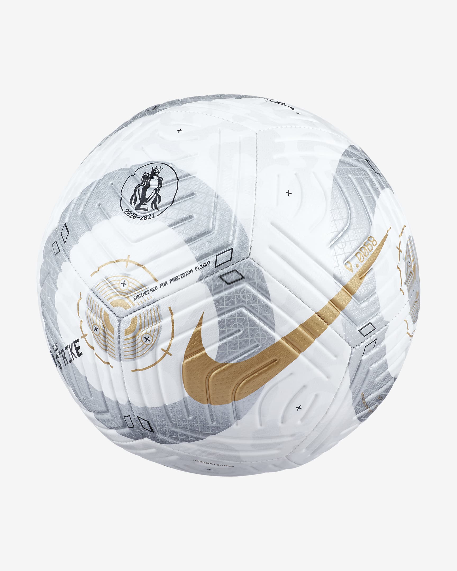 Premier League Strike Soccer Ball 2022 - CQ7150-104-NIKE by Nike | Available at Niky's Sports
