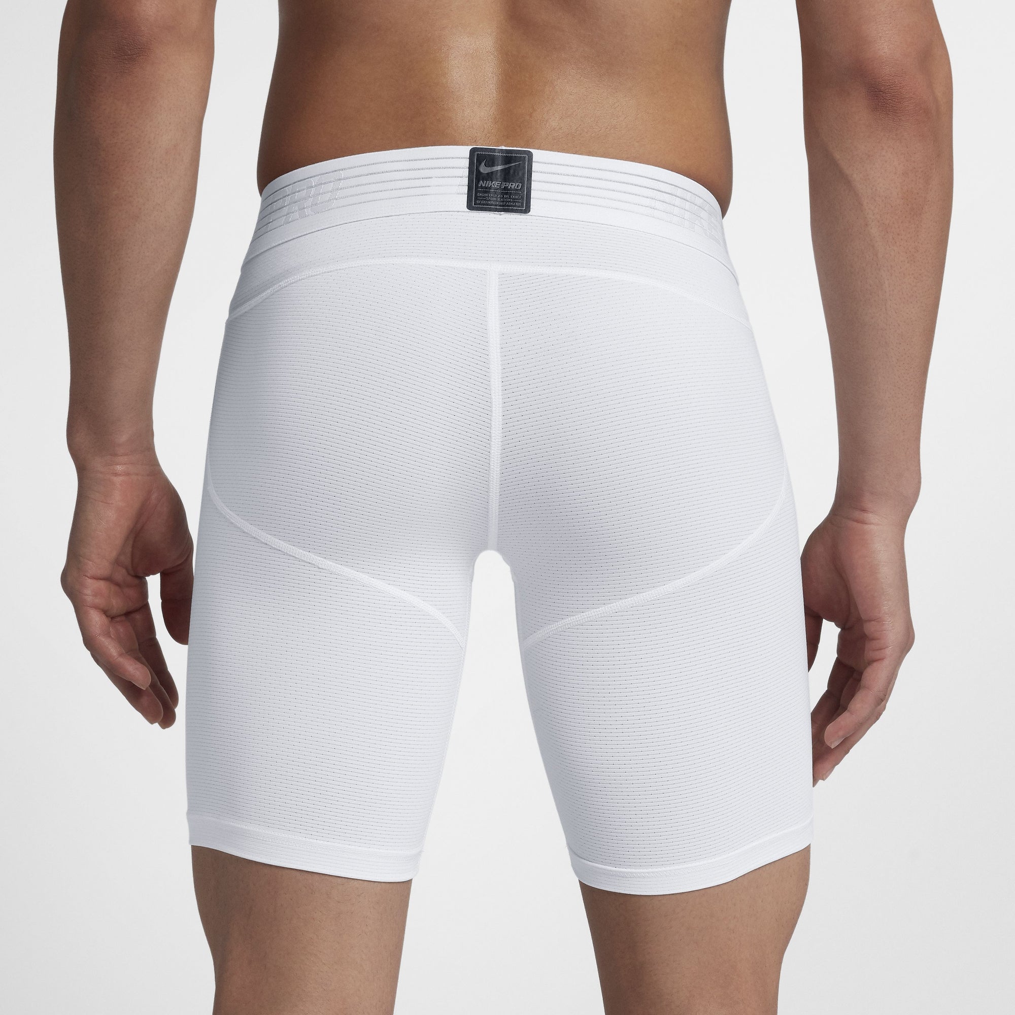Men's Pro HyperCool Training Shorts - White/Black