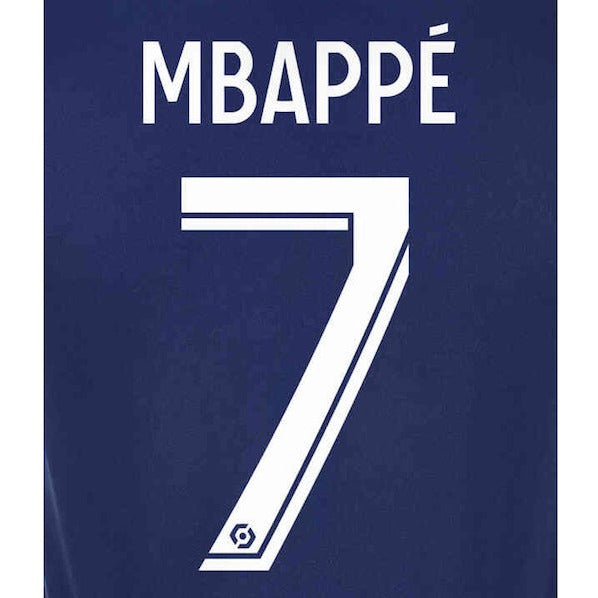 Mbappe Paris Saint Germain Home Name and Number Set - Adult