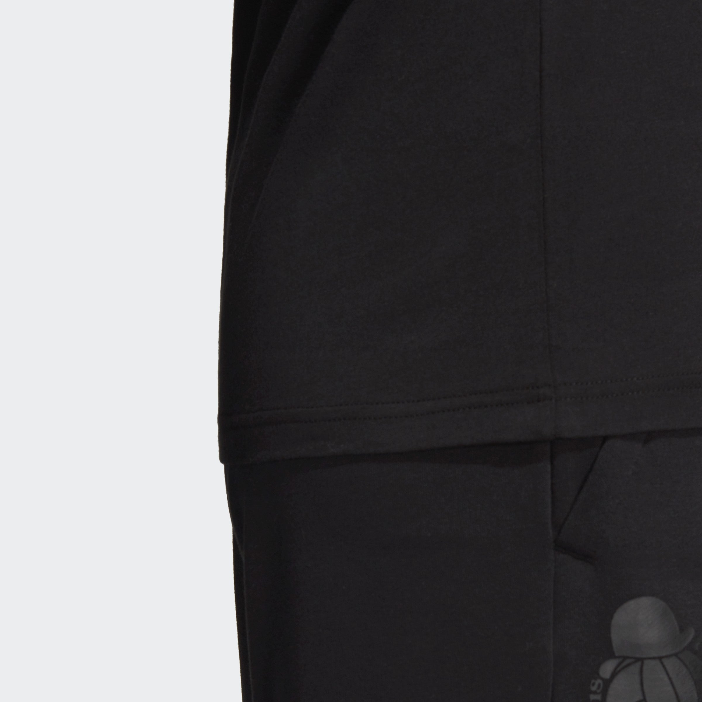 Men's Real Madrid 3-Stripes Tee - Black/White