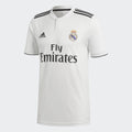 Men's Real Madrid 18/19 Home Jersey - White/Black - DH3372-ADIDAS by Adidas | Available at Niky's Sports