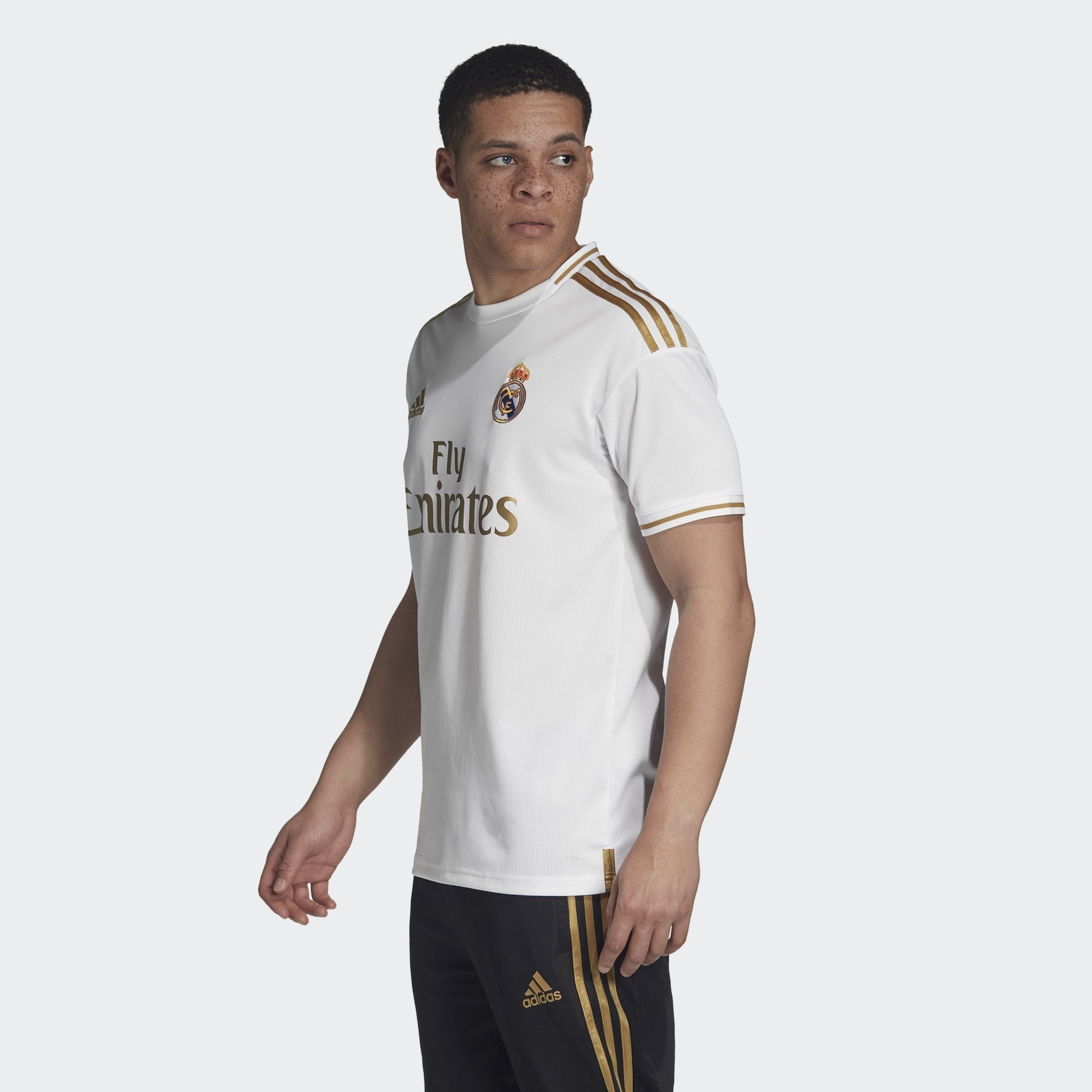 Men's Real Madrid 19/20 Home Jersey - White - DW4433-ADIDAS by Adidas | Available at Niky's Sports