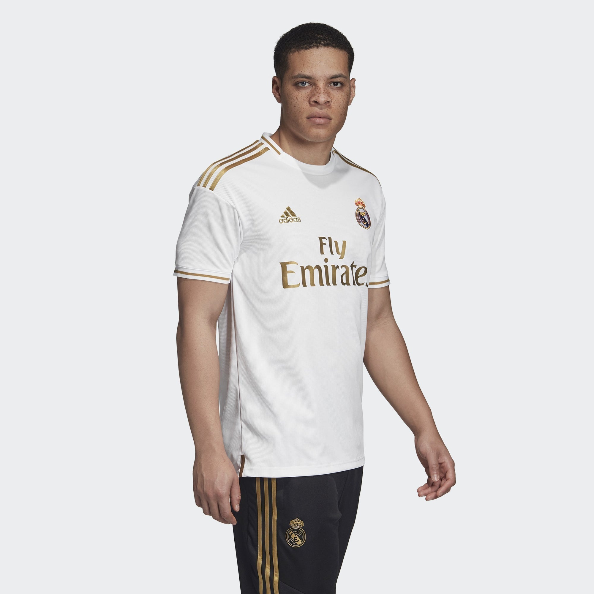 Men's Real Madrid 19/20 Home Jersey - White - DW4433-ADIDAS by Adidas | Available at Niky's Sports