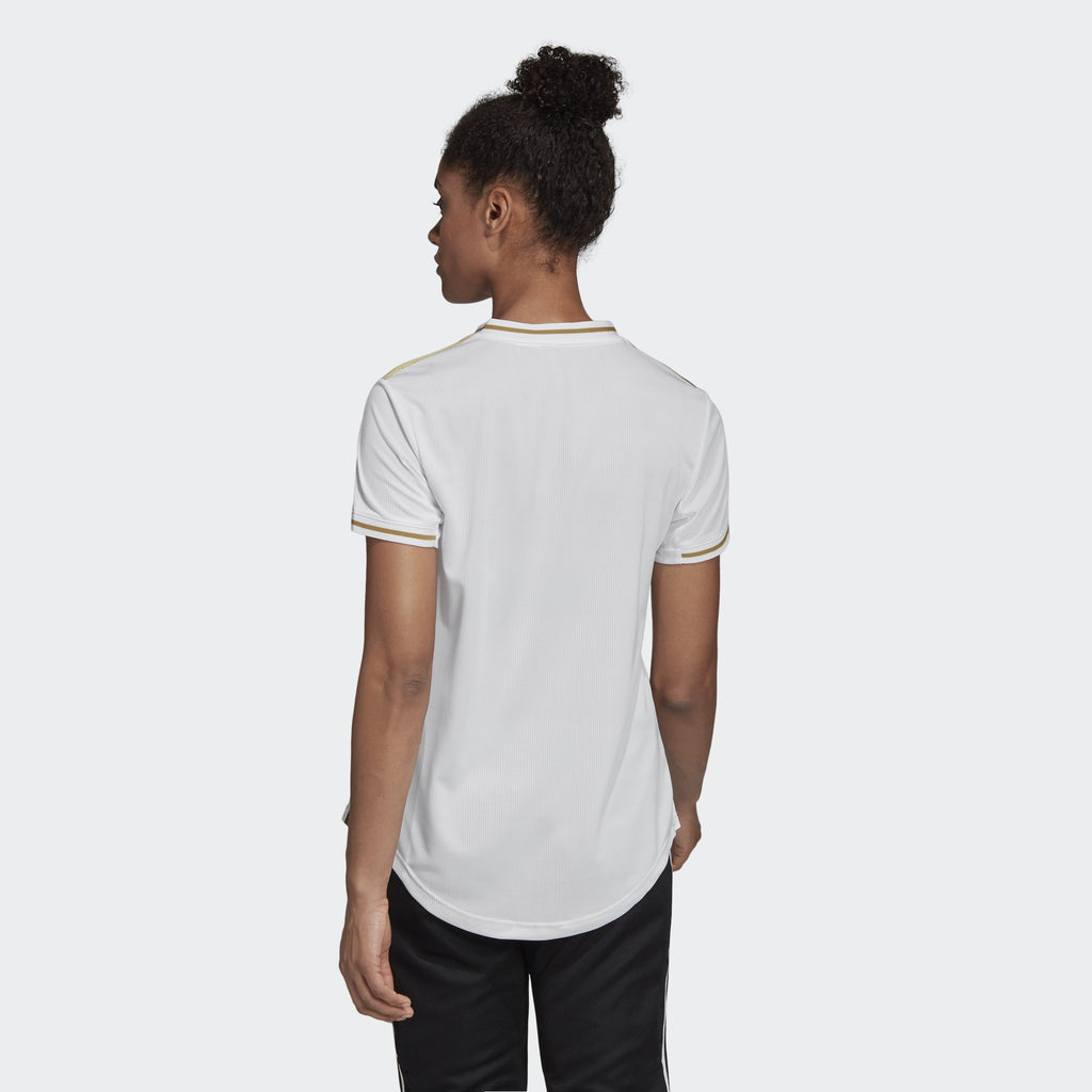 Women's Real Madrid 19/20 Home Jersey - White - DX8837-ADIDAS by Adidas | Available at Niky's Sports