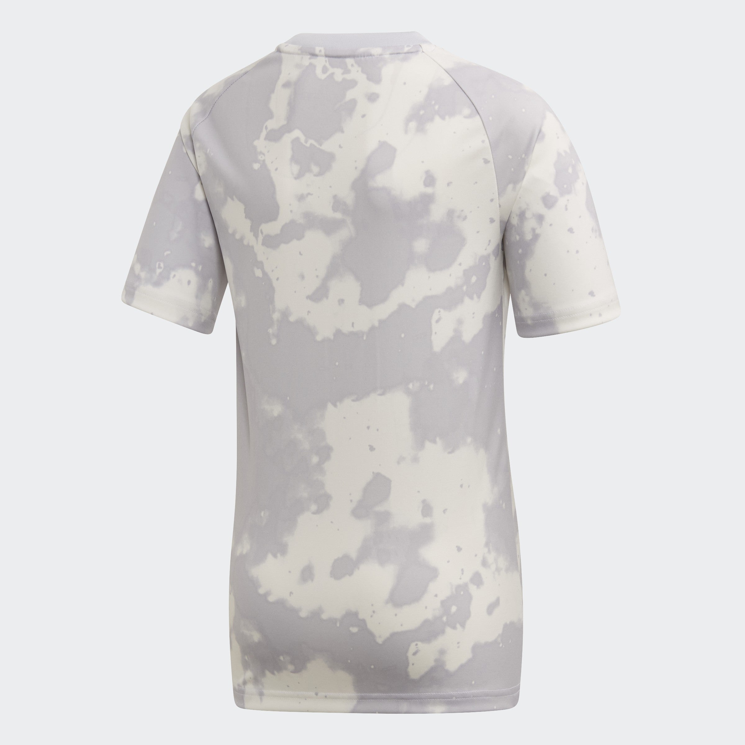 Kid's Real Madrid Pre-Match Jersey - Clear Grey/White - FL7866-ADIDAS by Adidas | Available at Niky's Sports