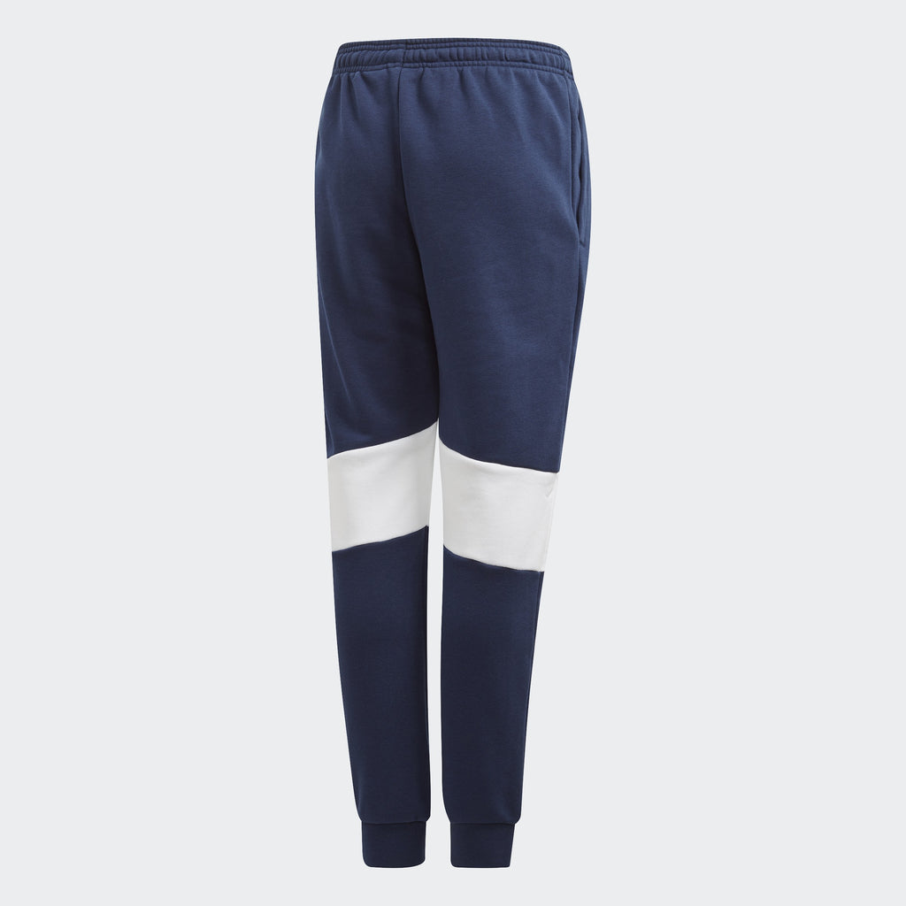 Kid's Real Madrid Pants - Night Indigo/White - DX8694-ADIDAS by Adidas | Available at Niky's Sports