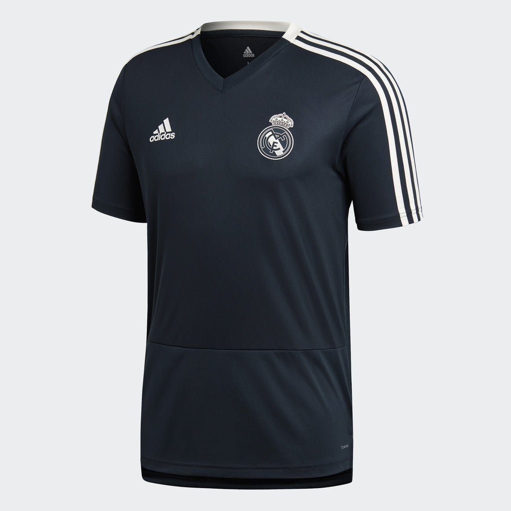 Men's Real Madrid 18/19 Training Jersey - Onix/Black/White - CW8646-ADIDAS by Adidas | Available at Niky's Sports