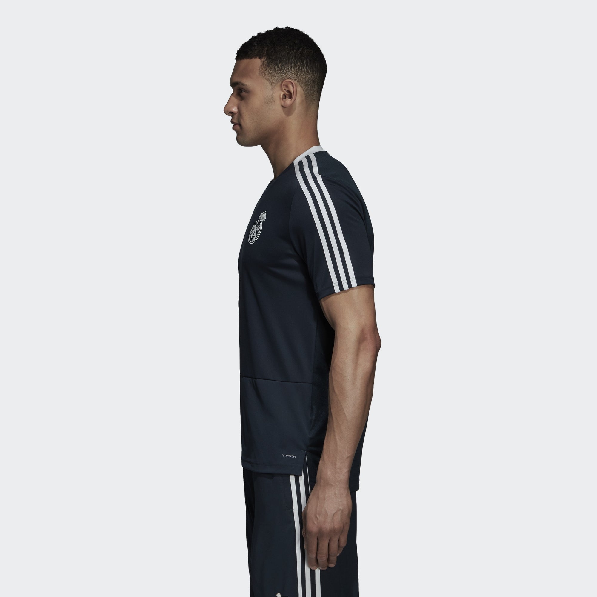 Men's Real Madrid 18/19 Training Jersey - Onix/Black/White