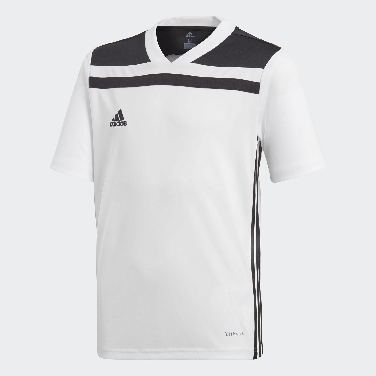 Youth Regista 18 Jersey-White / Black - CE8962-ADIDAS by Adidas | Available at Niky's Sports