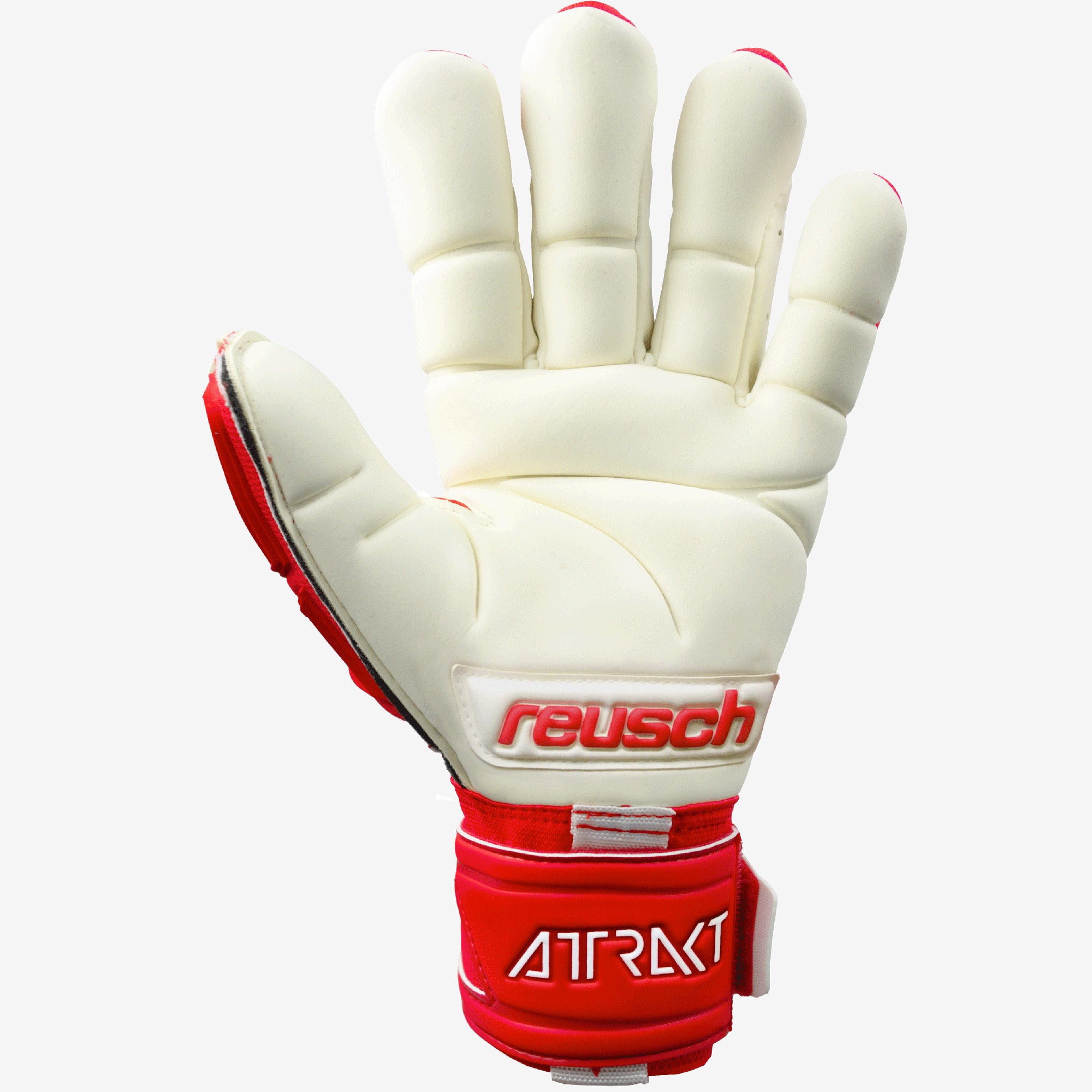 ATTRAKT FREEGEL GOLD X FINGER SUPPORT GOALKEEPER GLOVE - 5170960-REUSCH by Reusch | Available at Niky's Sports
